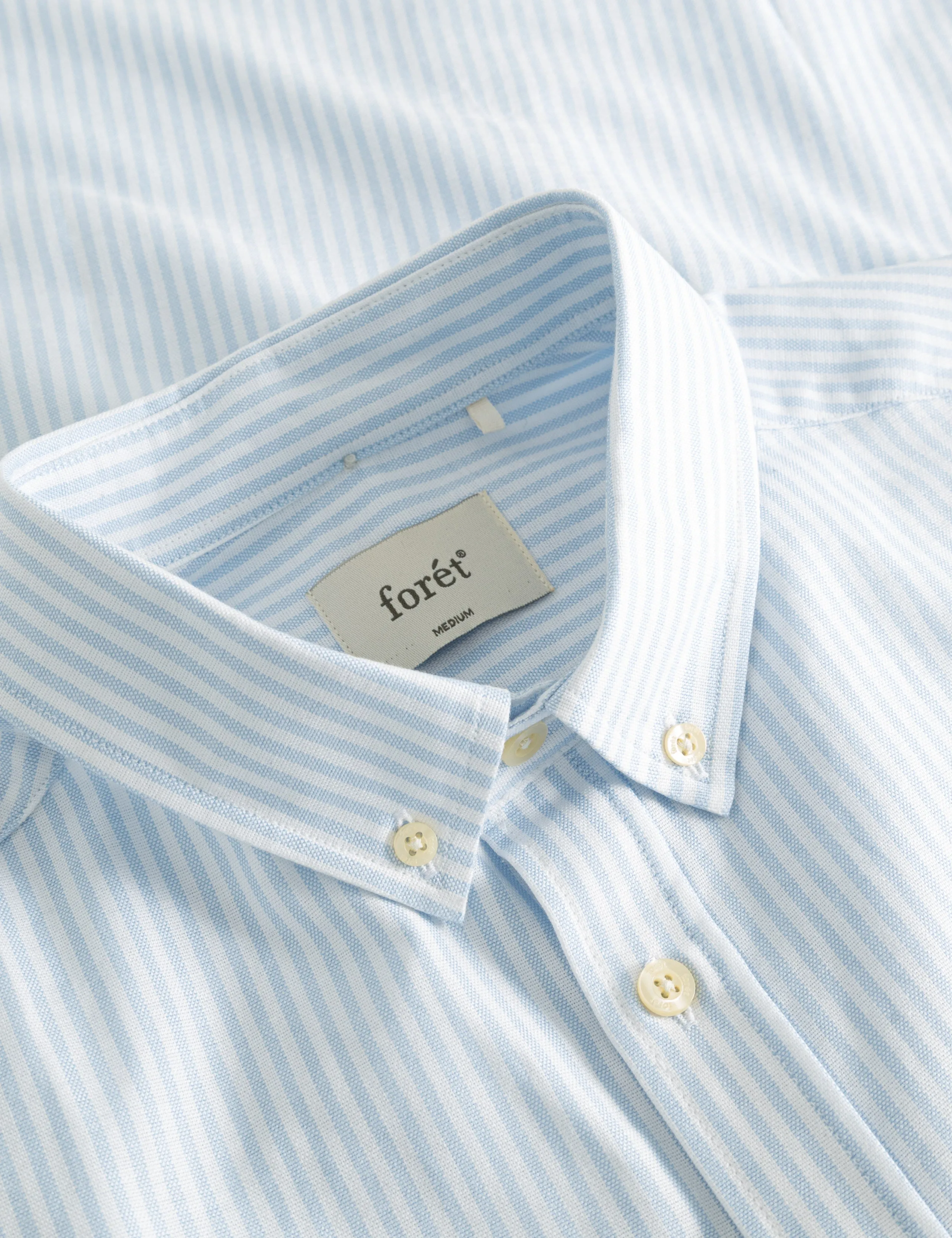 LIFE SHIRT - LIGHT BLUE STRIPE sold by Foret product image thumbnail 5