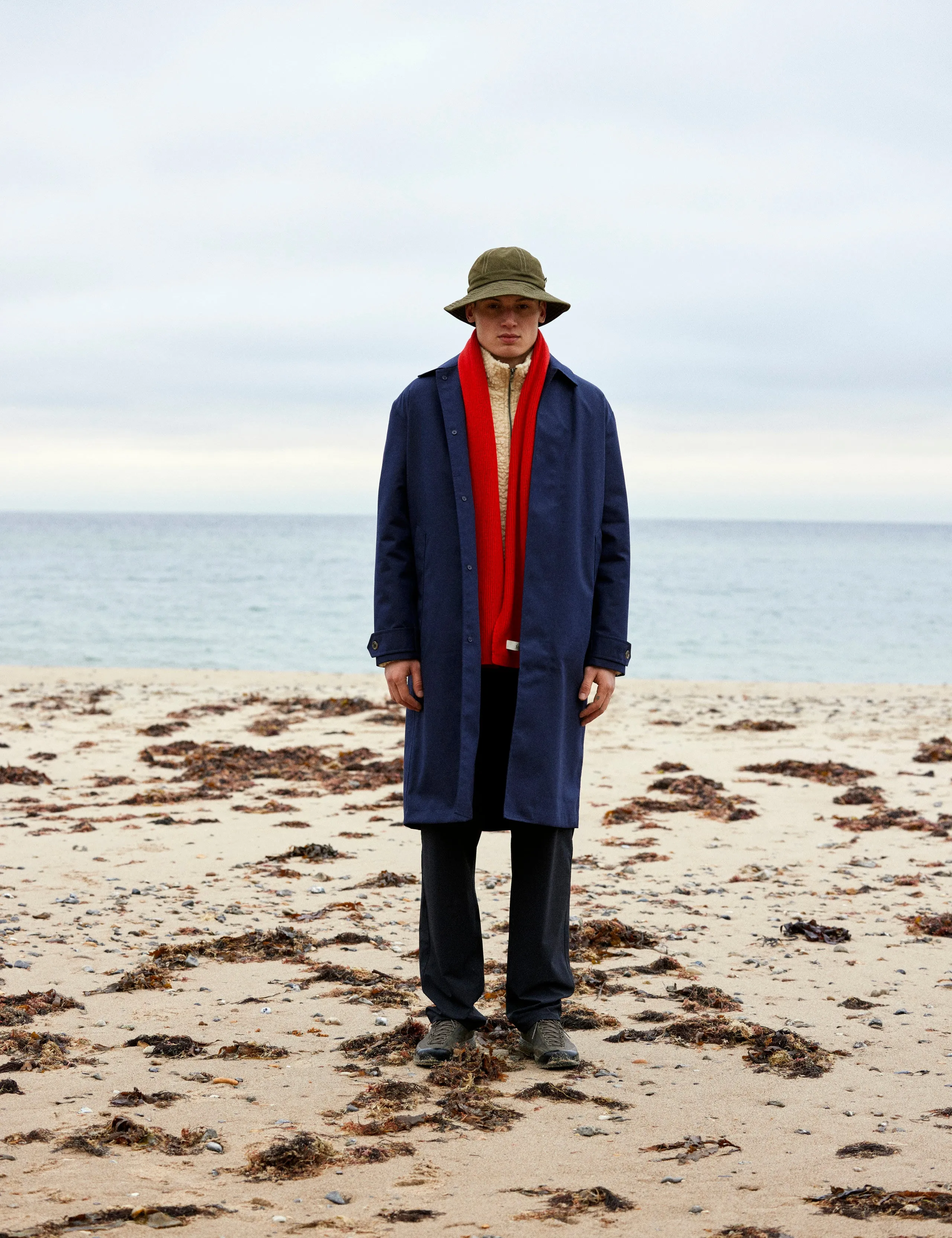 TENT COAT - NAVY sold by Foret product image thumbnail 4