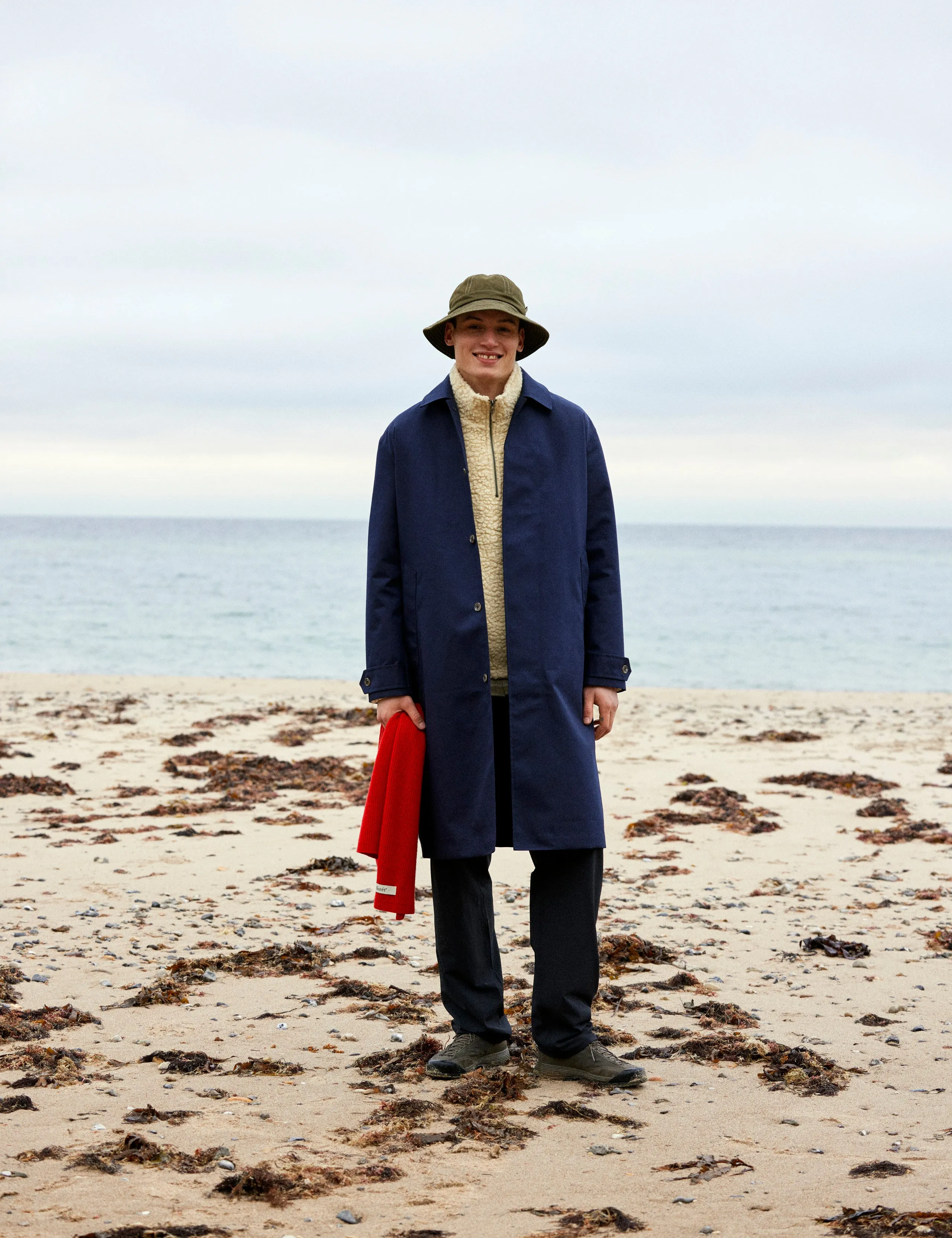 TENT COAT - NAVY sold by Foret product image thumbnail 2