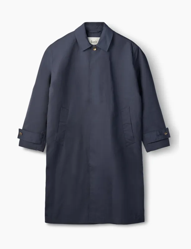 TENT COAT - NAVY made by Foret