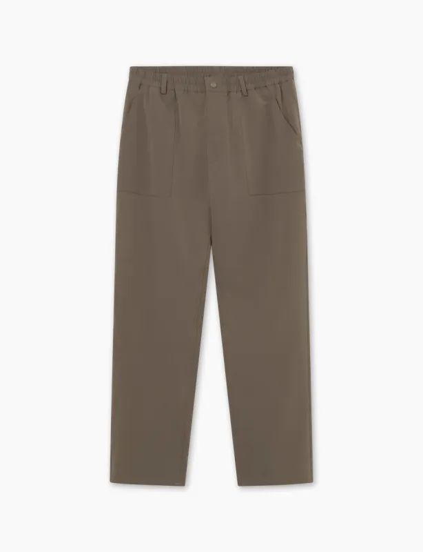 SIENNA TECH PANTS - COLD BROWN sold by Foret