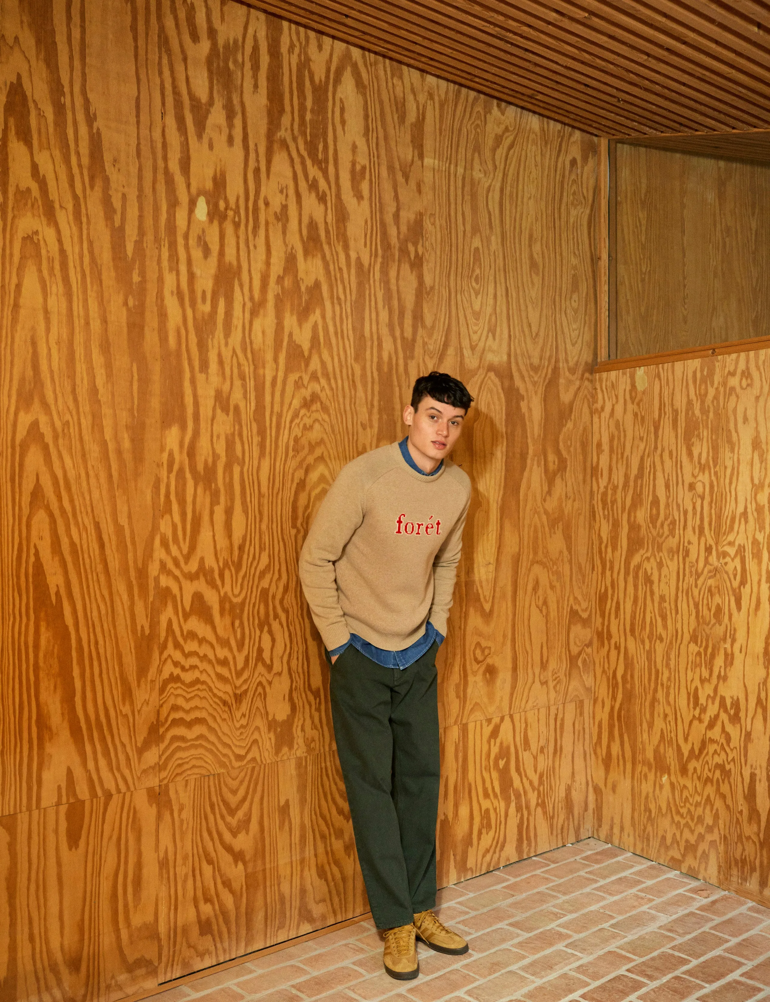 MEADOW KNIT - KHAKI sold by Foret product image thumbnail 2