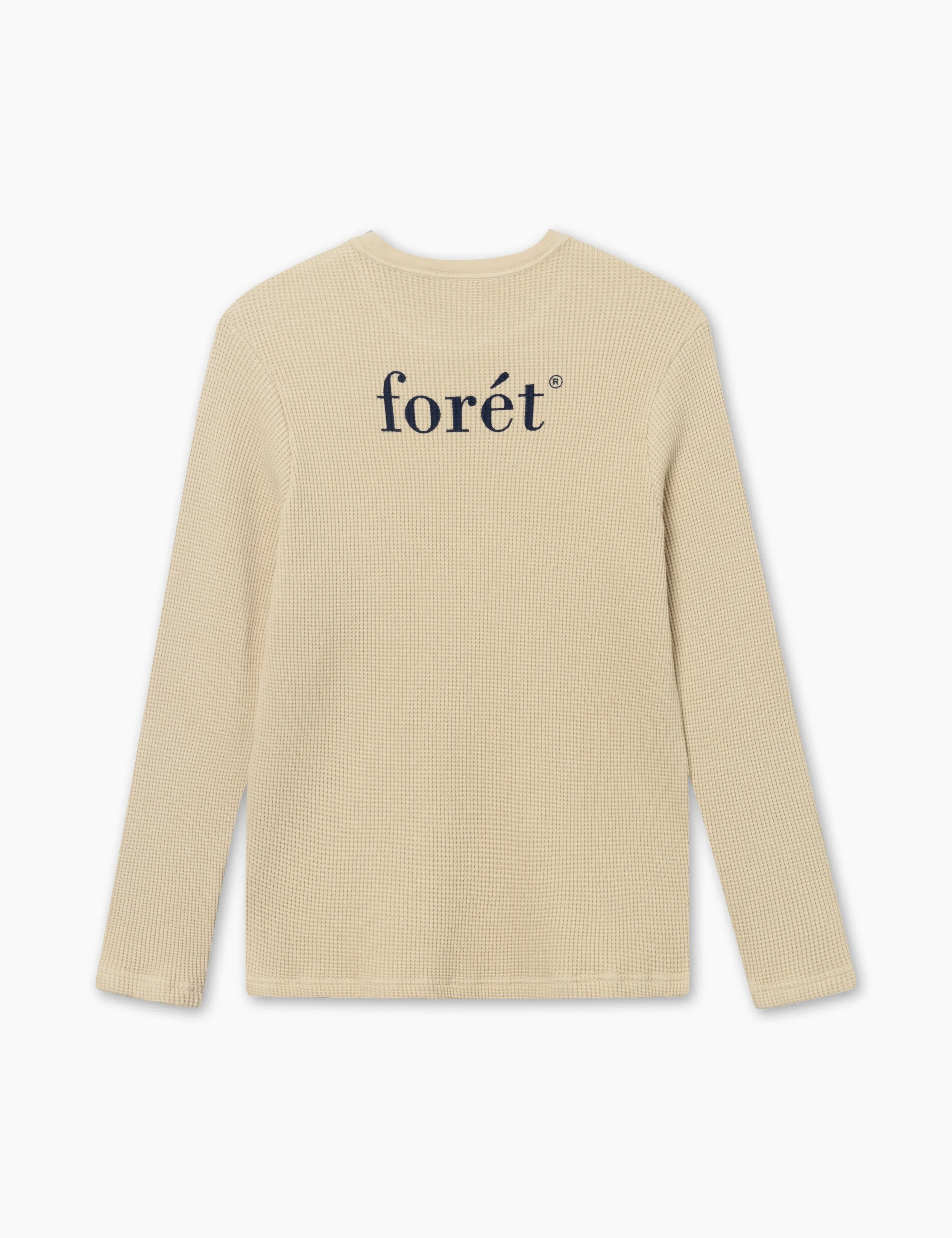 STILL WAFFLE LONGSLEEVE - OAT sold by Foret product image thumbnail 4
