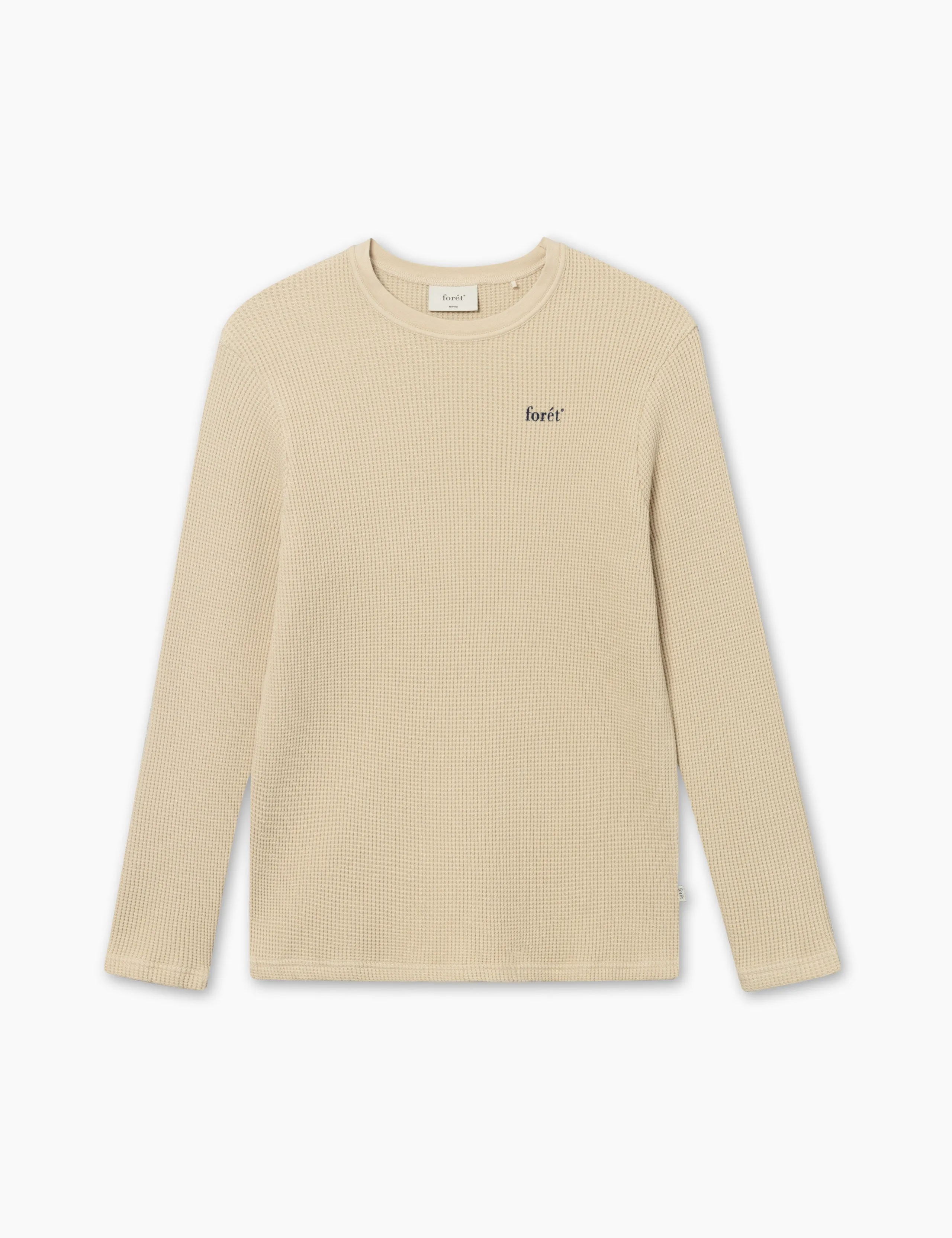 STILL WAFFLE LONGSLEEVE - OAT sold by Foret