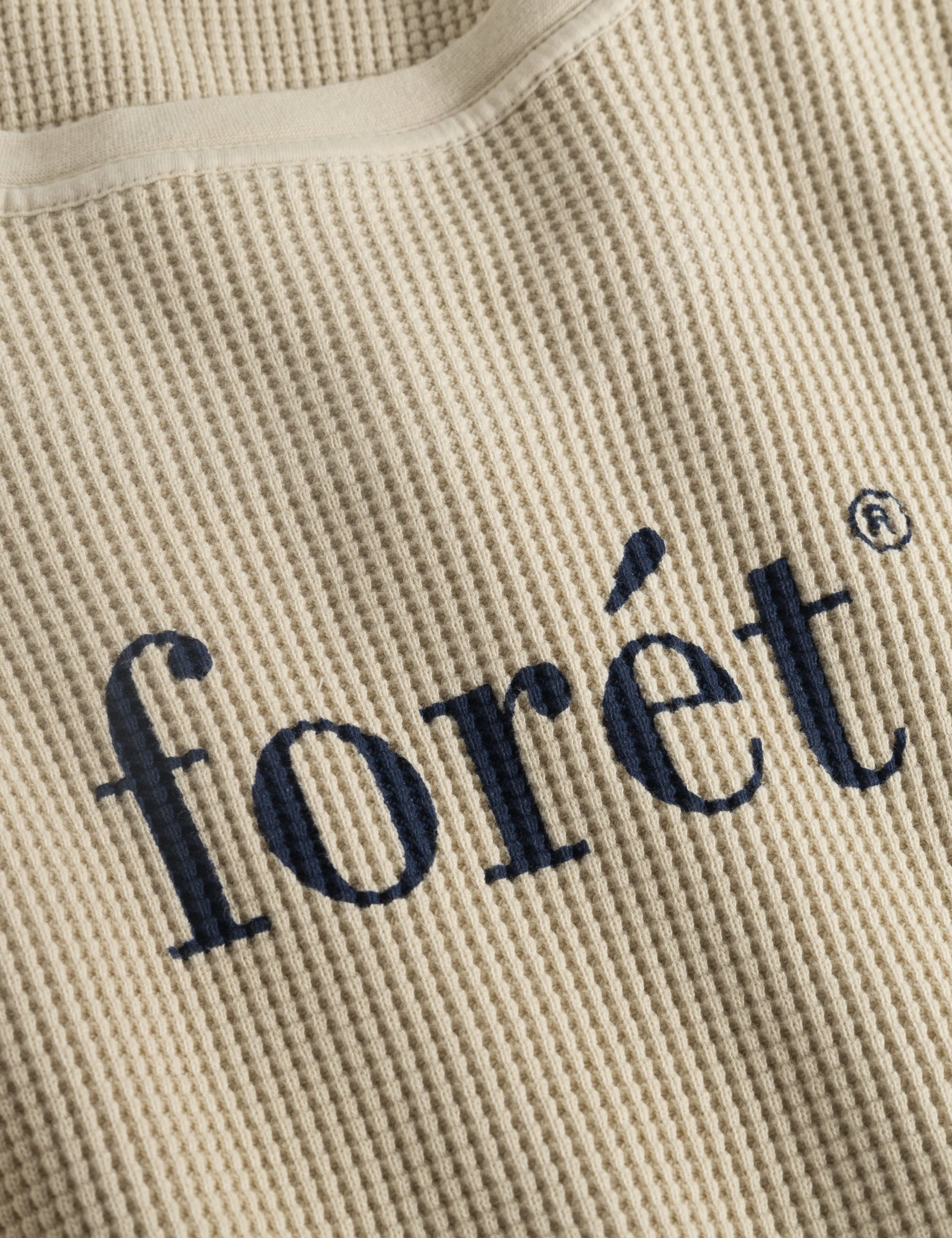 STILL WAFFLE LONGSLEEVE - OAT sold by Foret product image thumbnail 3