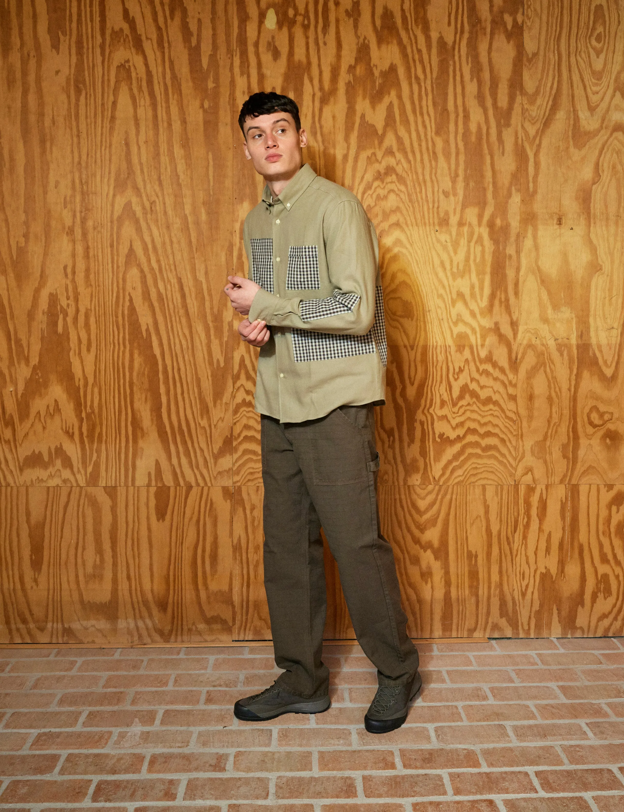 SIENNA WORKWEAR PANTS - COLD BROWN sold by Foret product image thumbnail 4