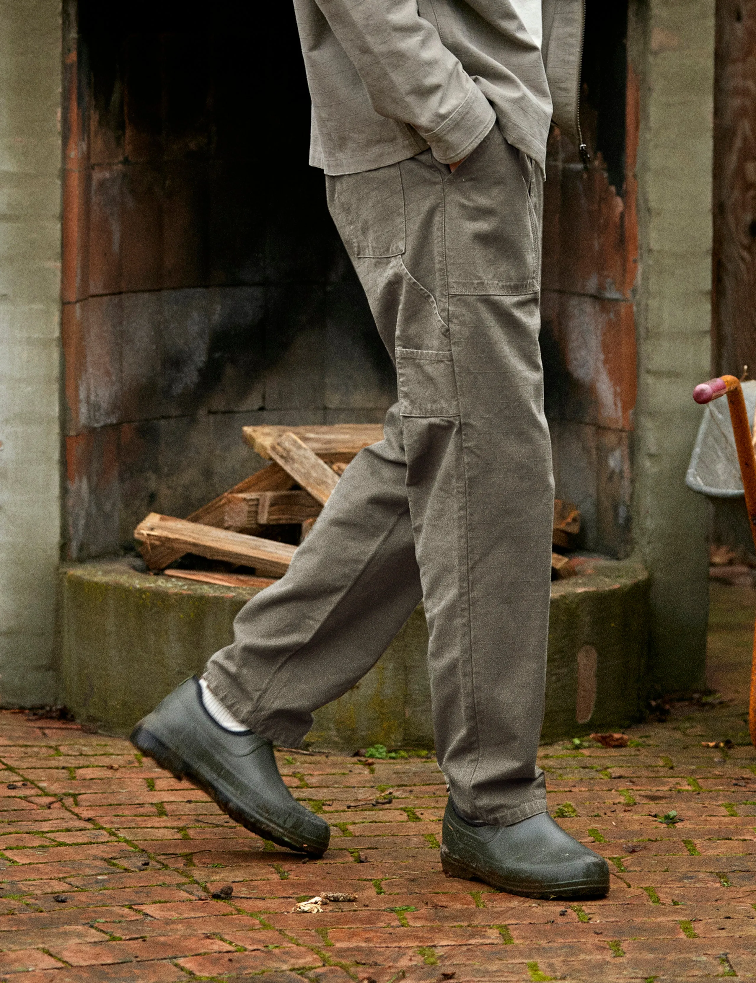 SIENNA WORKWEAR PANTS - TAUPE sold by Foret product image thumbnail 2
