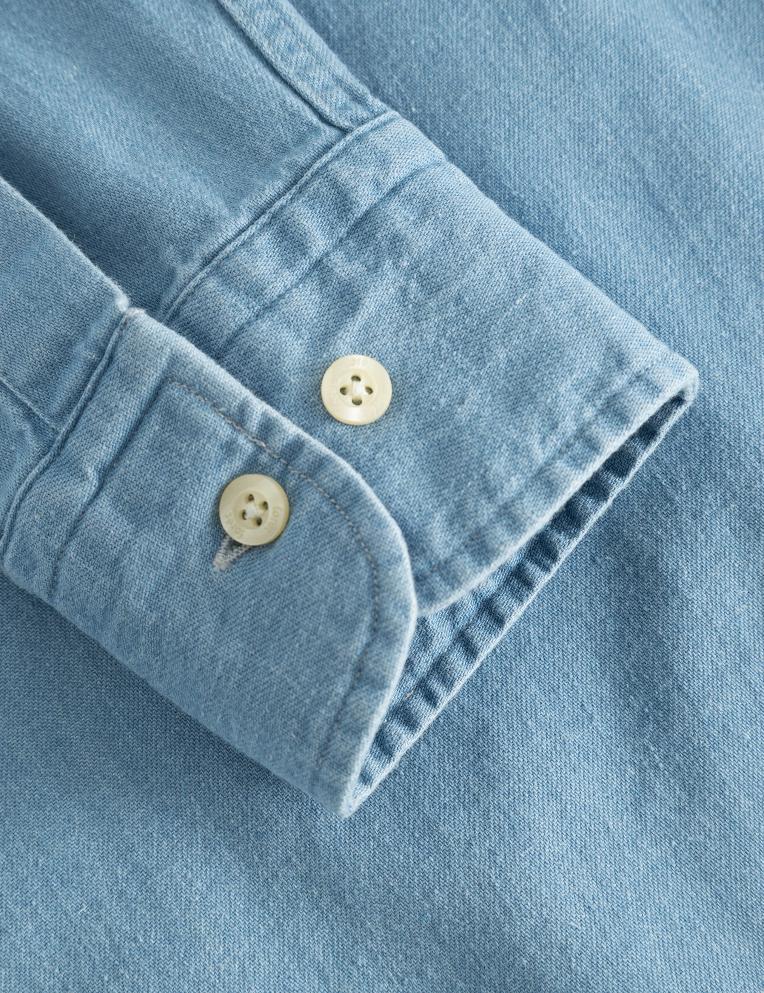 LIFE SHIRT - LIGHT CHAMBRAY sold by Foret product image thumbnail 5