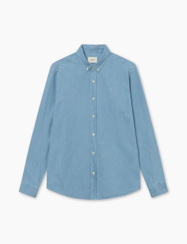 LIFE SHIRT - LIGHT CHAMBRAY sold by Foret