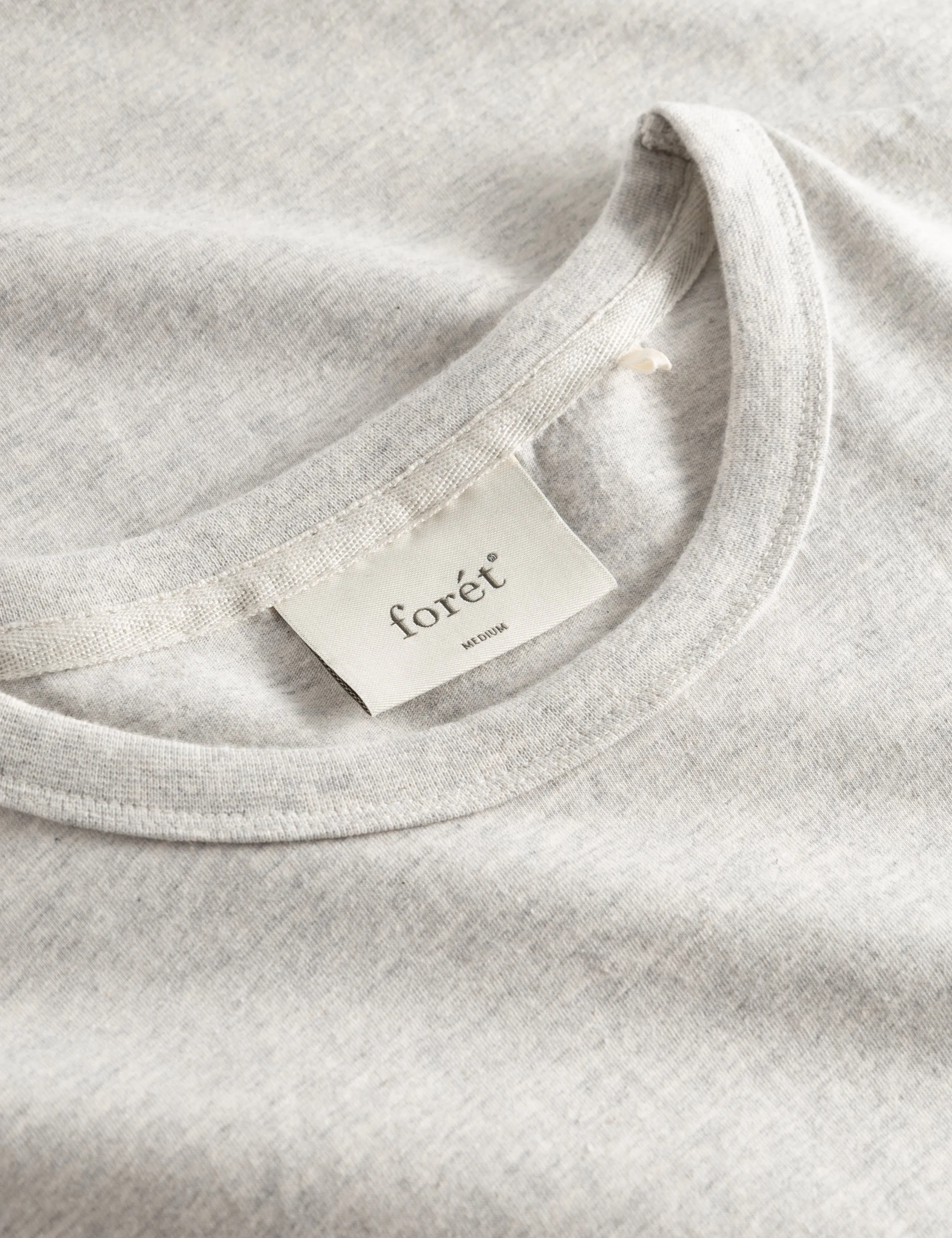 TREE T-SHIRT - SNOW MELANGÉ sold by Foret product image thumbnail 3