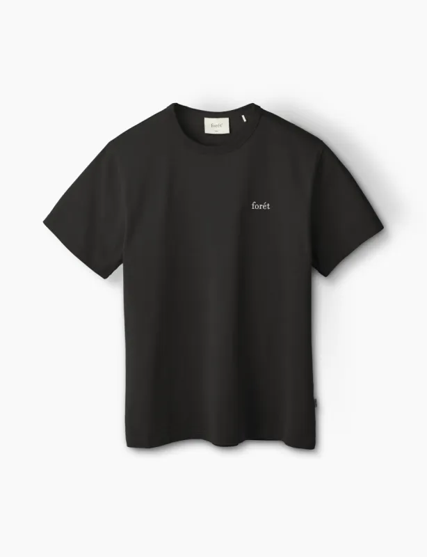 OAK T-SHIRT - BLACK sold by Foret