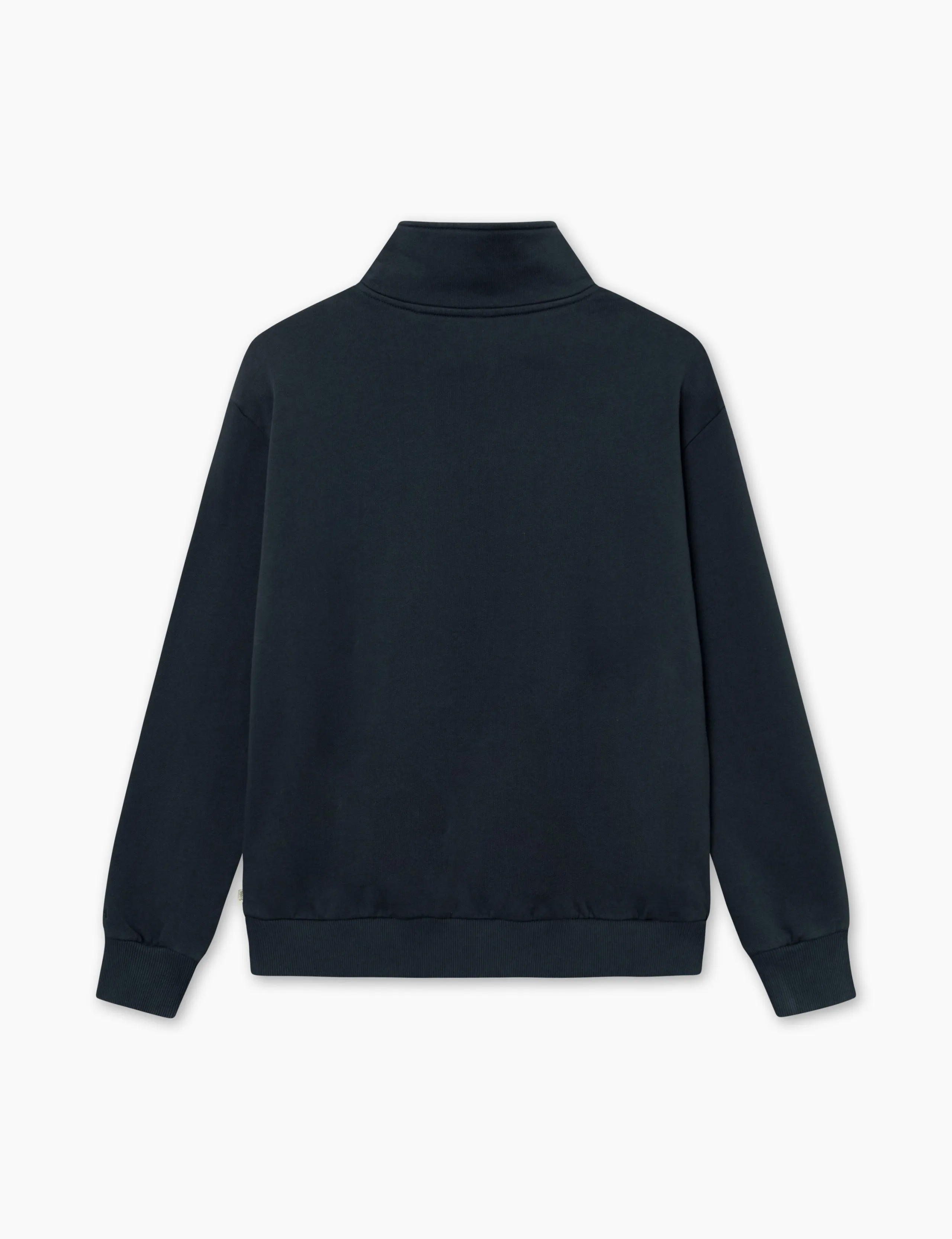 LOG HALF ZIP SWEATSHIRT - NAVY sold by Foret product image thumbnail 2