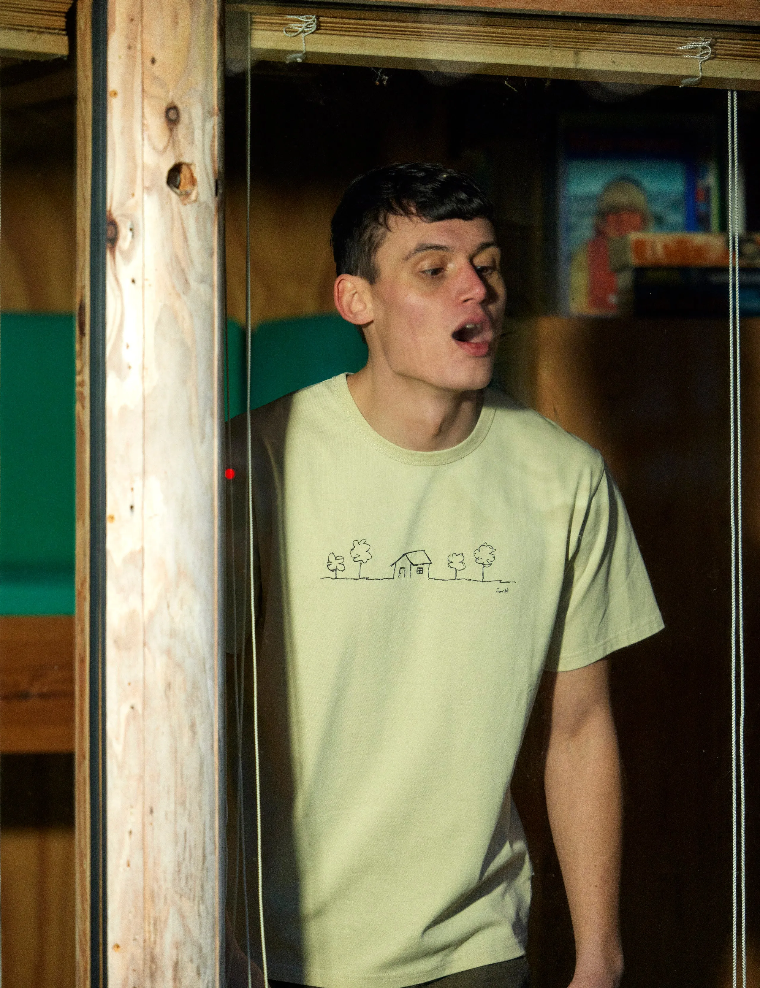 HUT T-SHIRT - OAT sold by Foret product image thumbnail 2