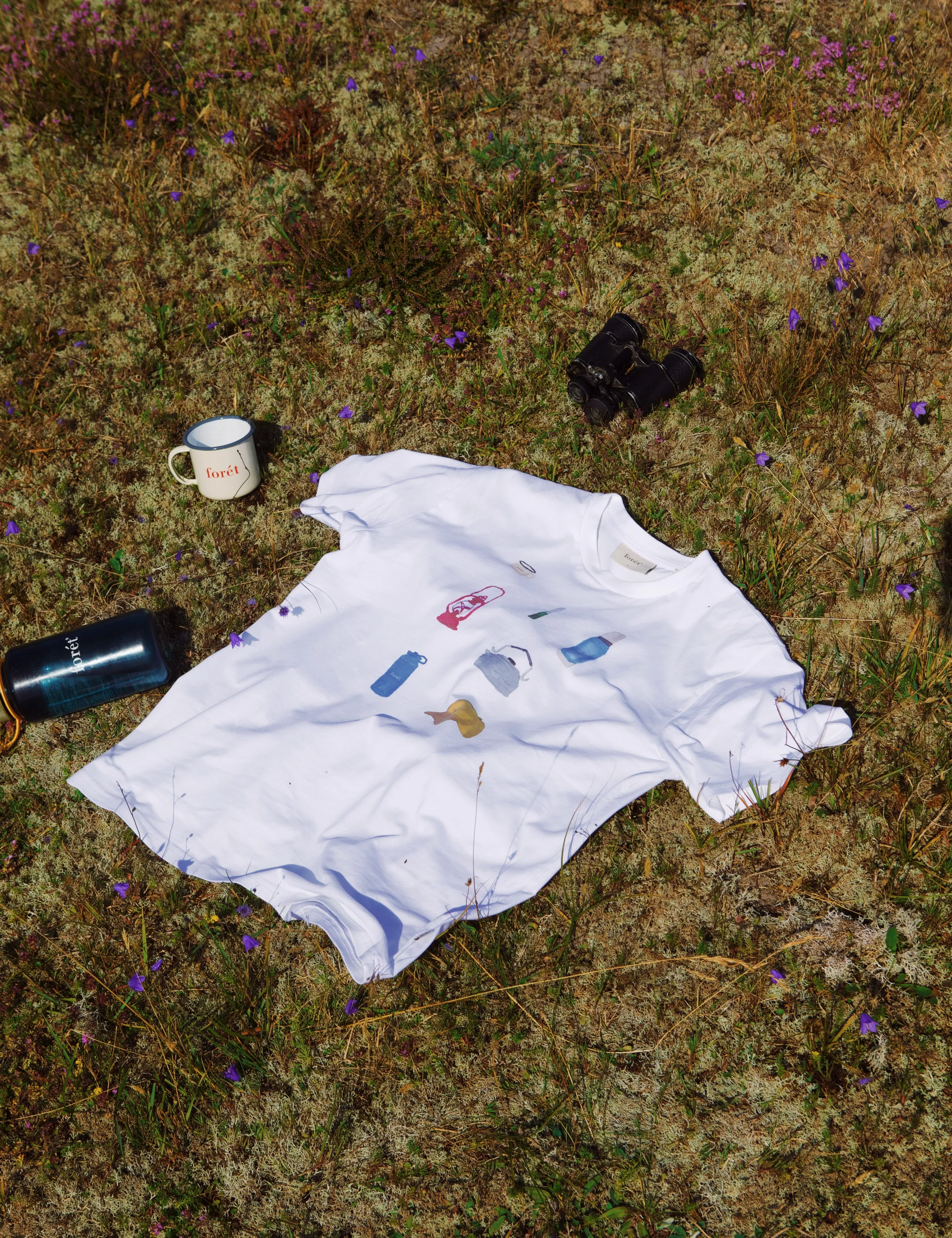 GOODS T-SHIRT - WHITE sold by Foret product image thumbnail 2