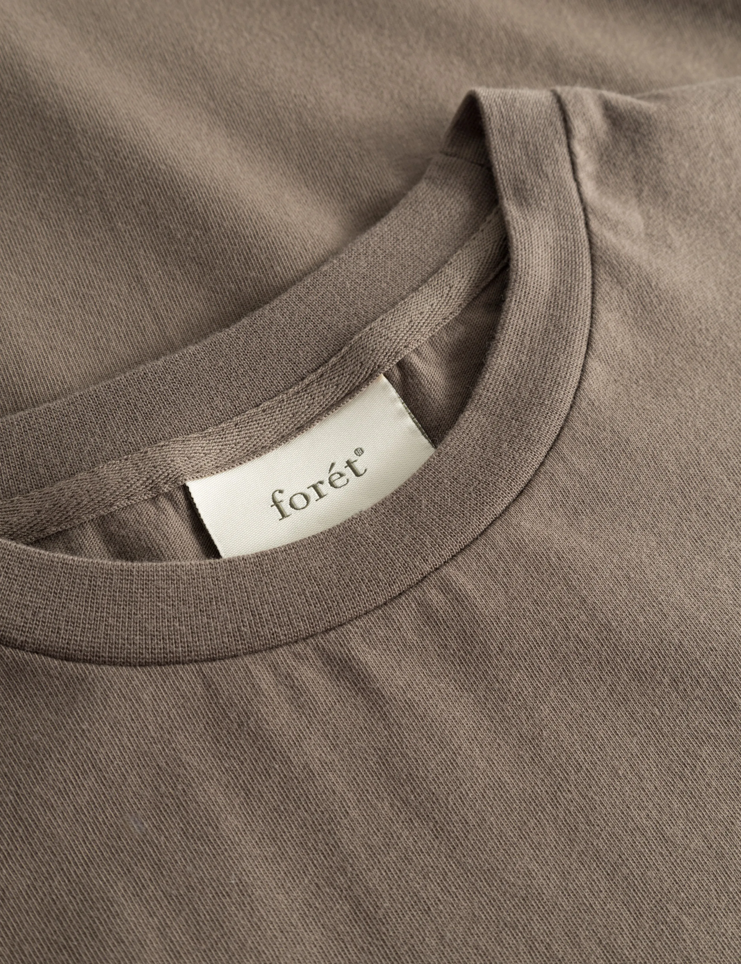 AMBER T-SHIRT - COLD BROWN/CLOUD sold by Foret product image thumbnail 4