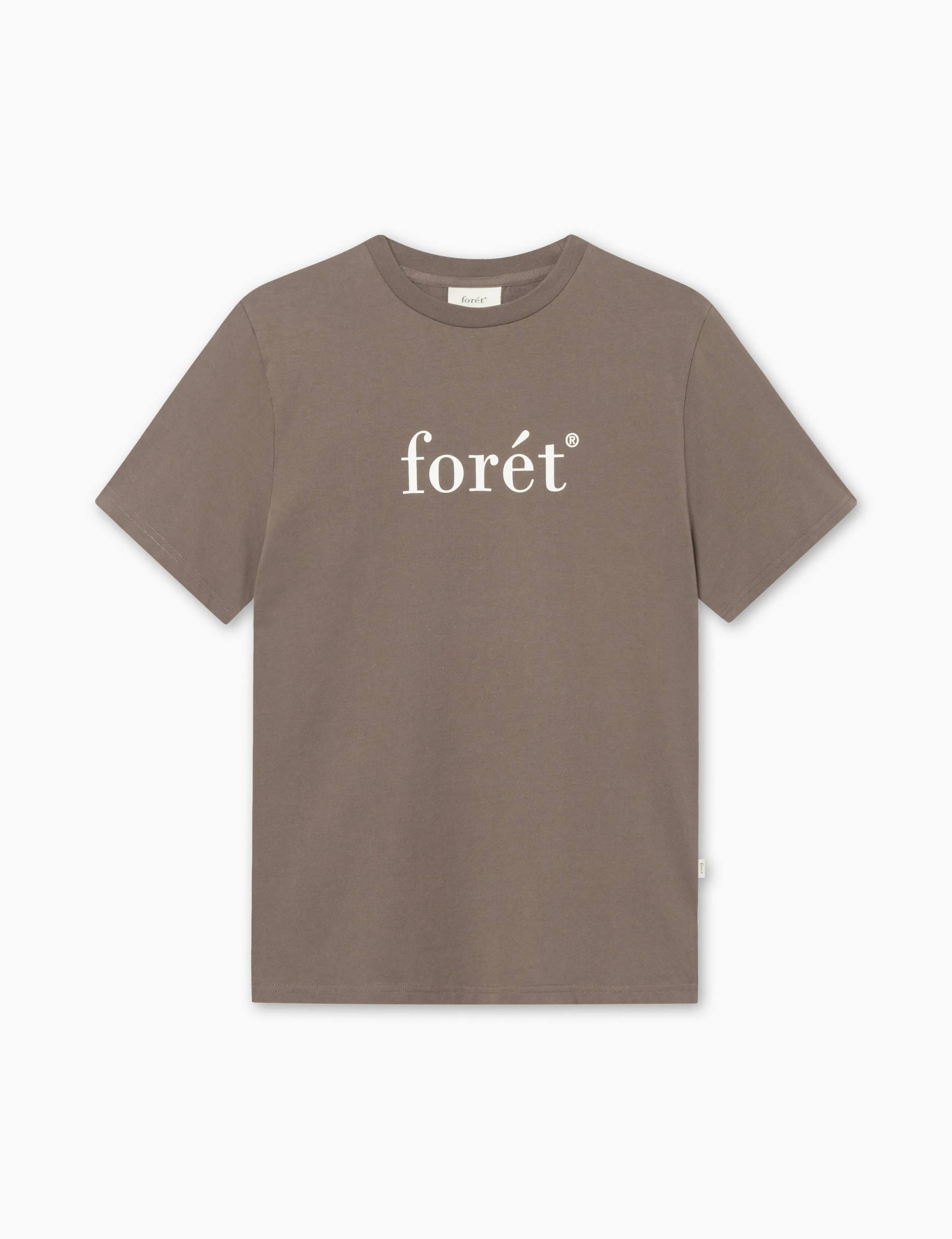 AMBER T-SHIRT - COLD BROWN/CLOUD sold by Foret