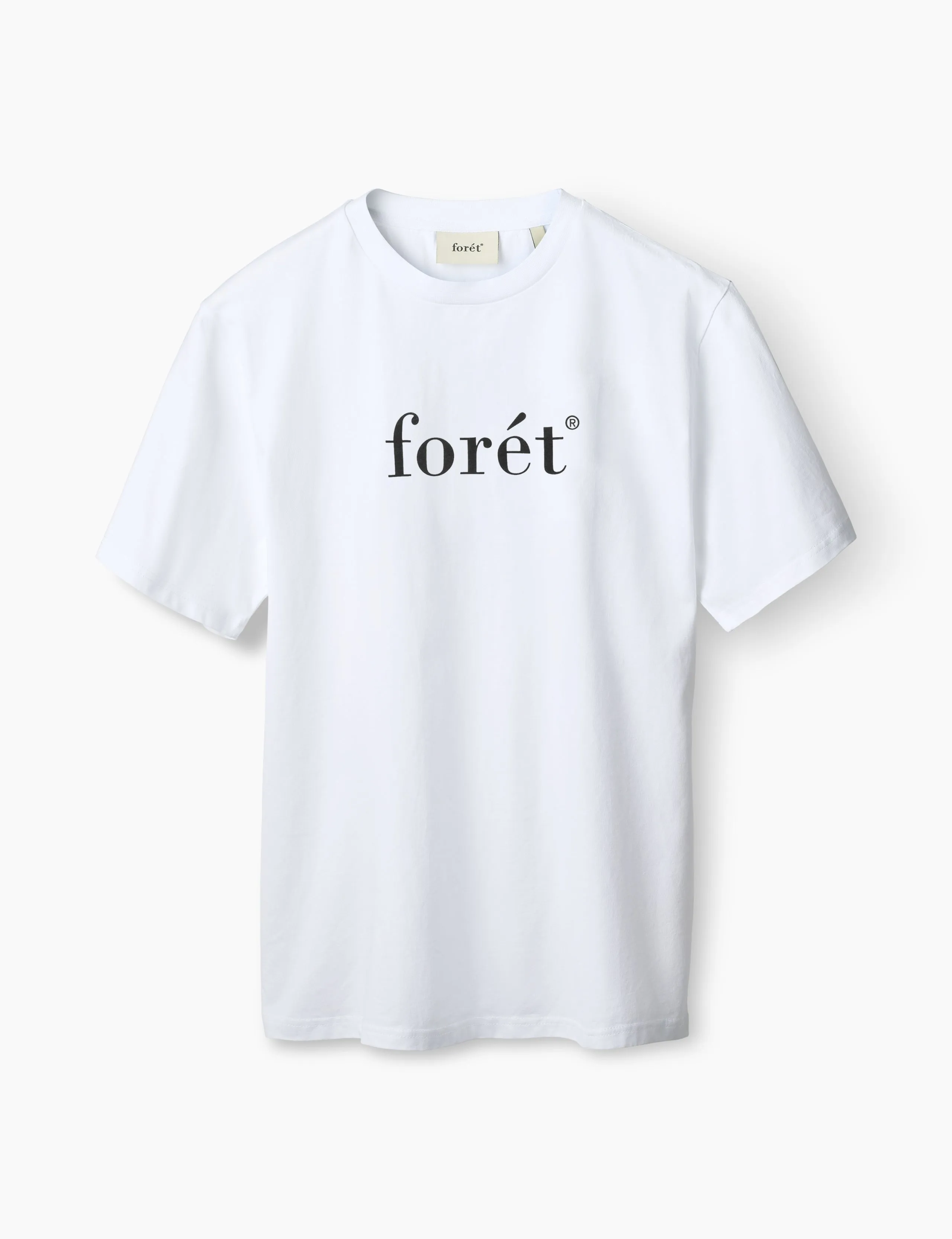 AMBER T-SHIRT - WHITE/BLACK sold by Foret
