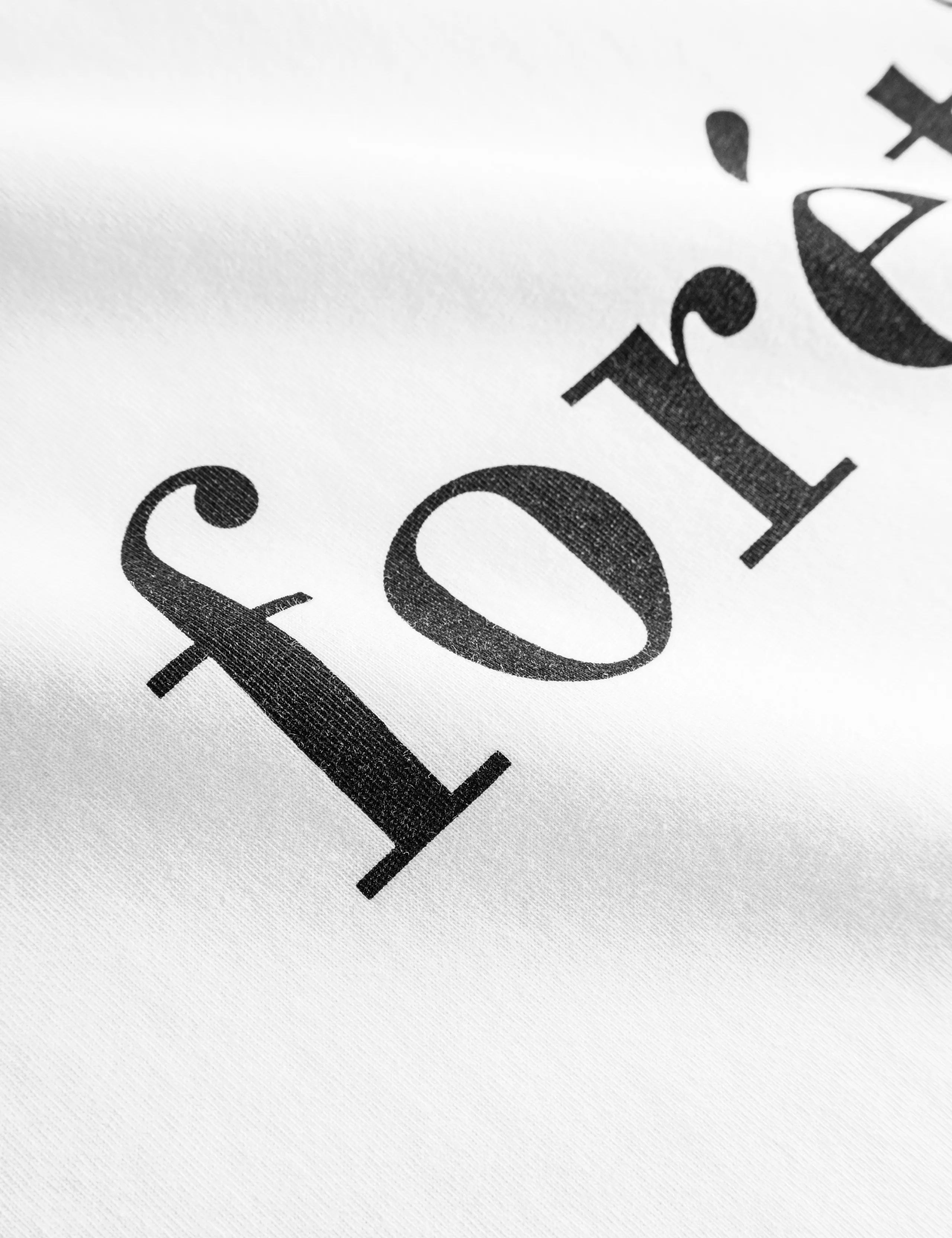 AMBER T-SHIRT - WHITE/BLACK sold by Foret product image thumbnail 3
