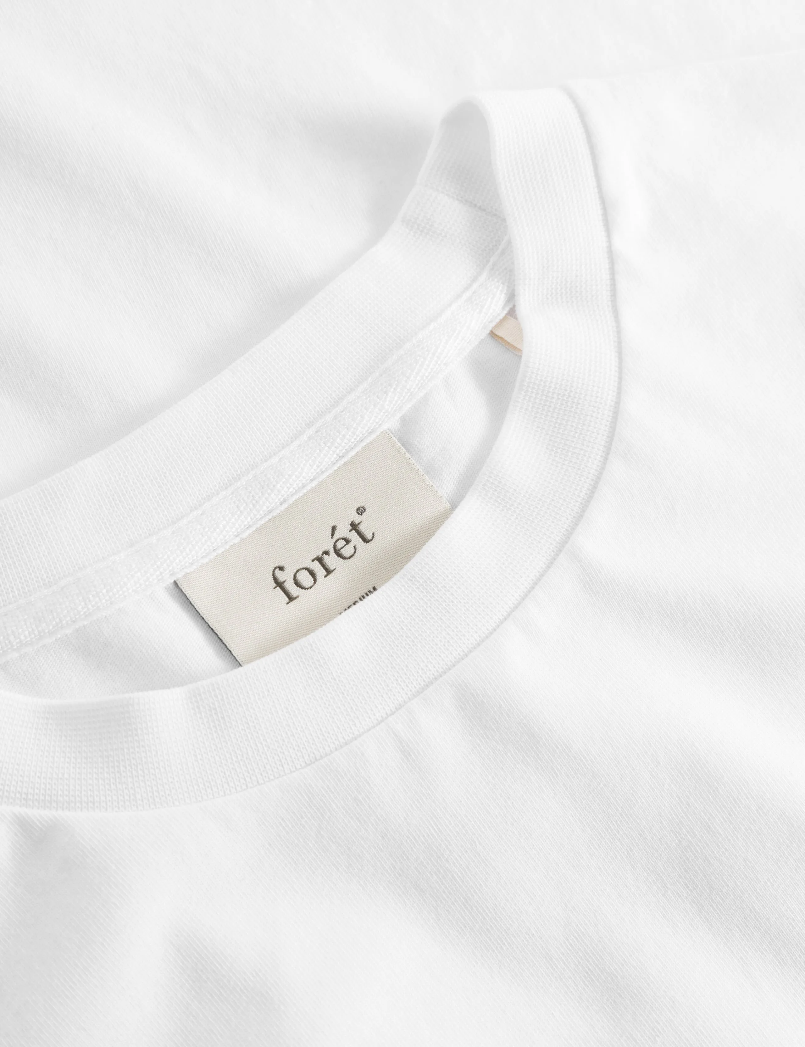 FLOWER T-SHIRT - WHITE sold by Foret product image thumbnail 3