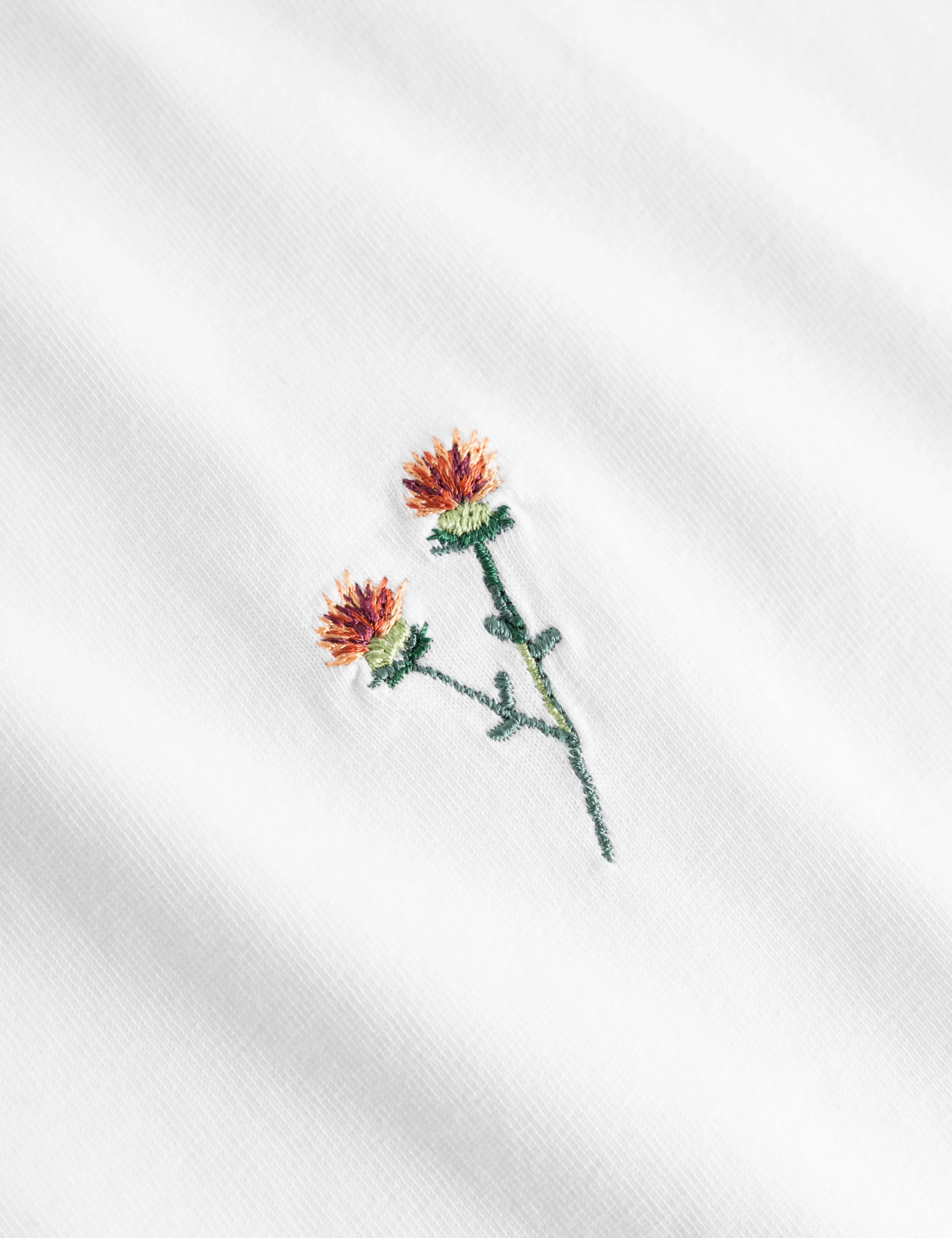 FLOWER T-SHIRT - WHITE sold by Foret product image thumbnail 2