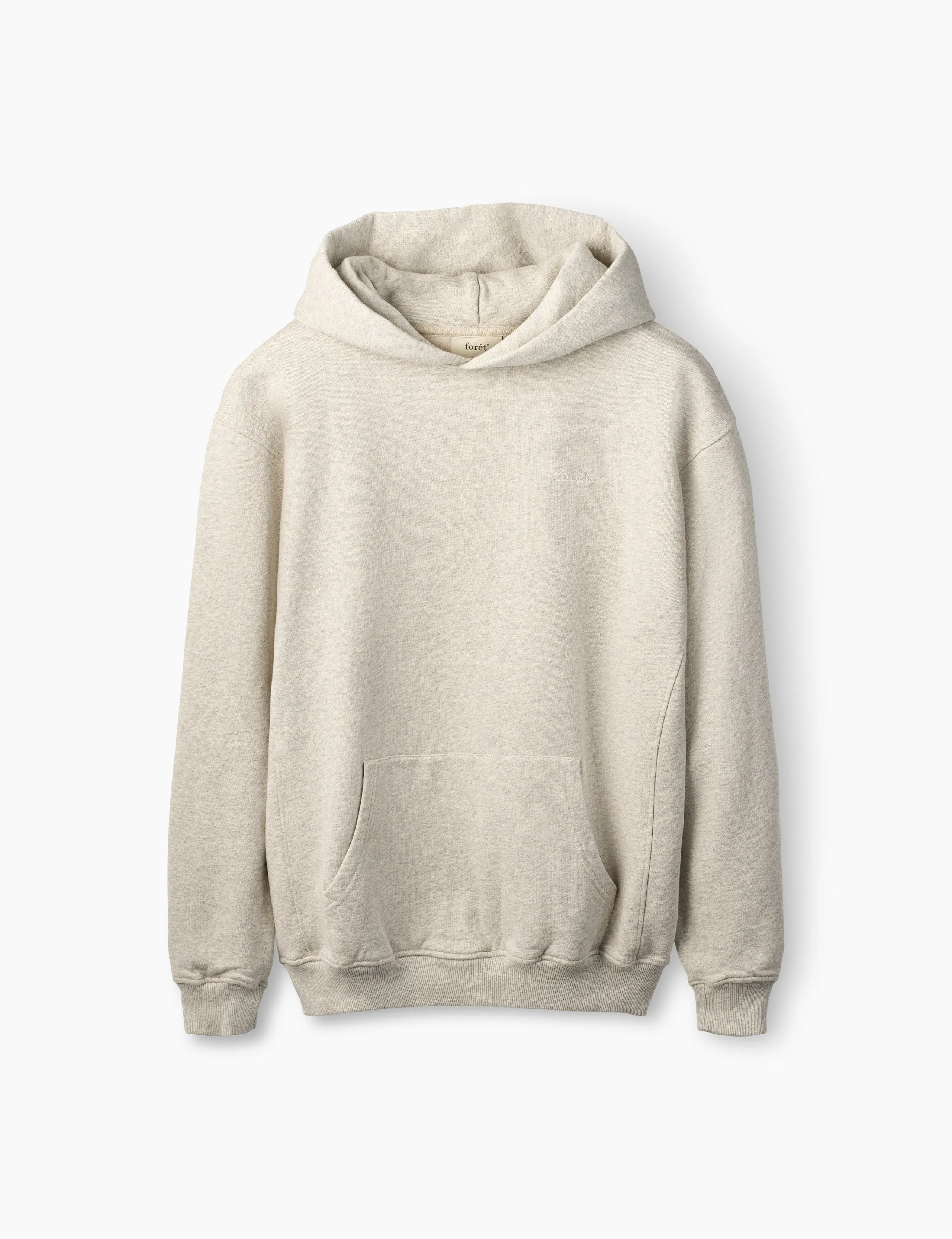 NOON HOODIE - SNOW MELANGE sold by Foret