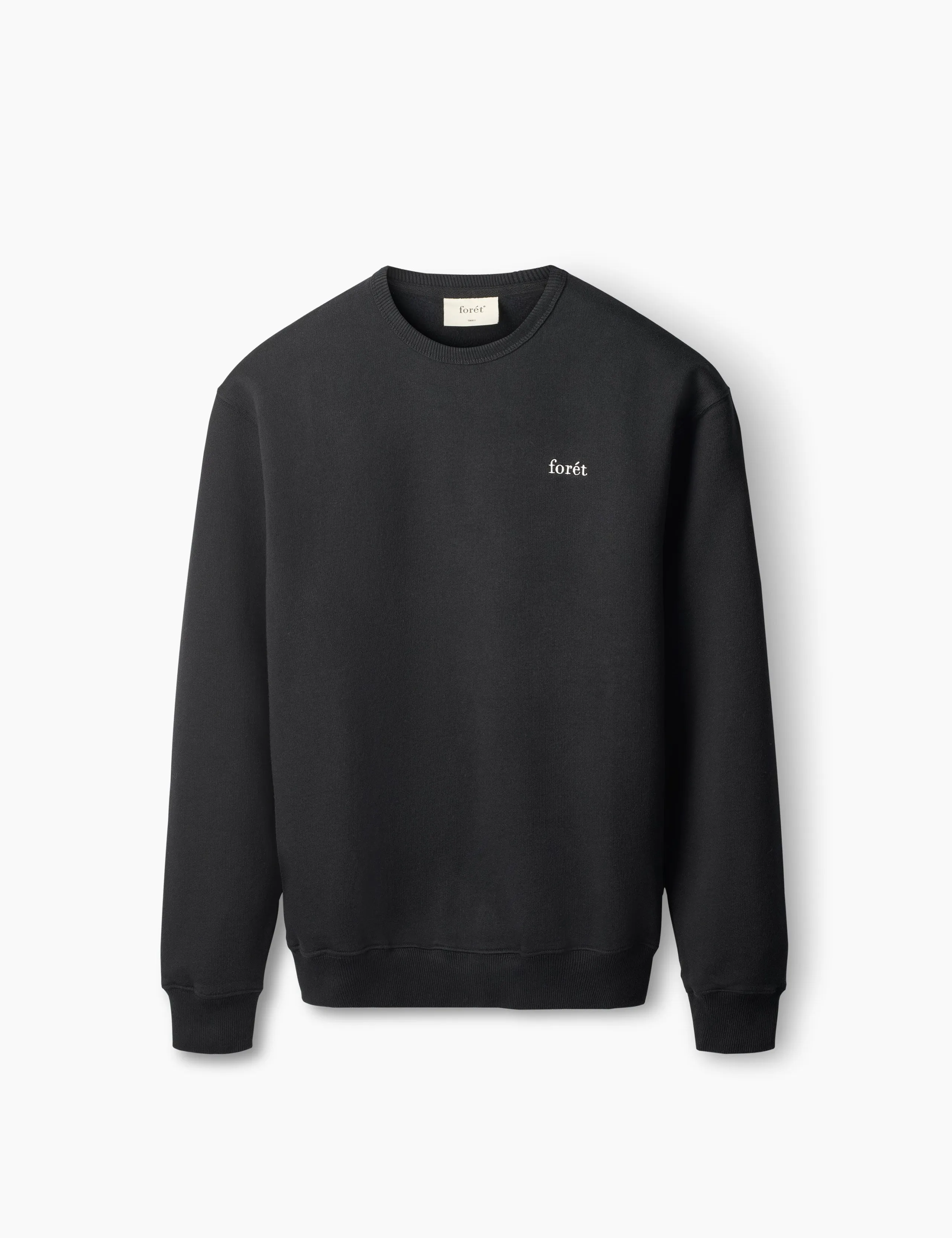 NOON SWEATSHIRT - BLACK sold by Foret