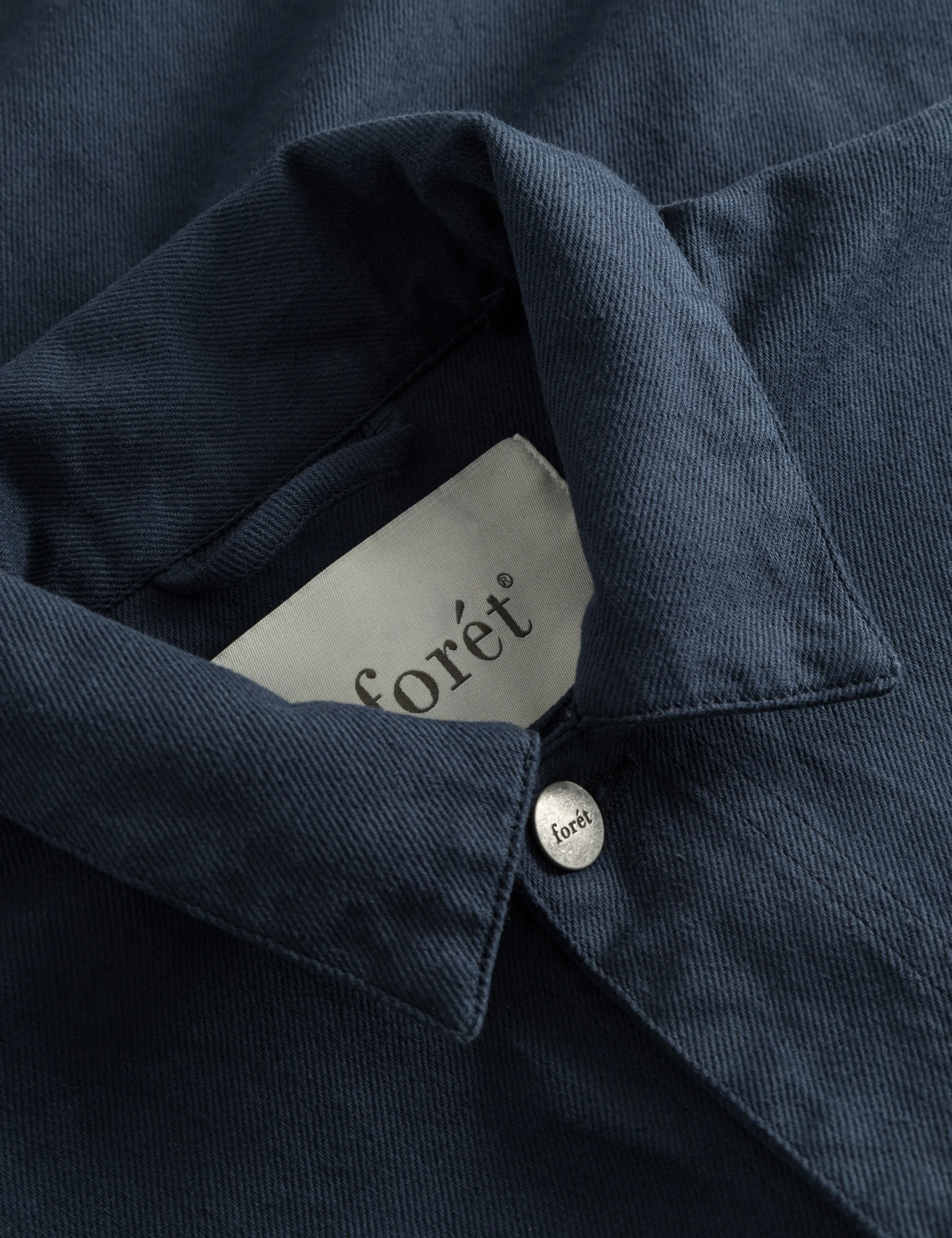 ROWAN OVERSHIRT - NAVY sold by Foret product image thumbnail 5