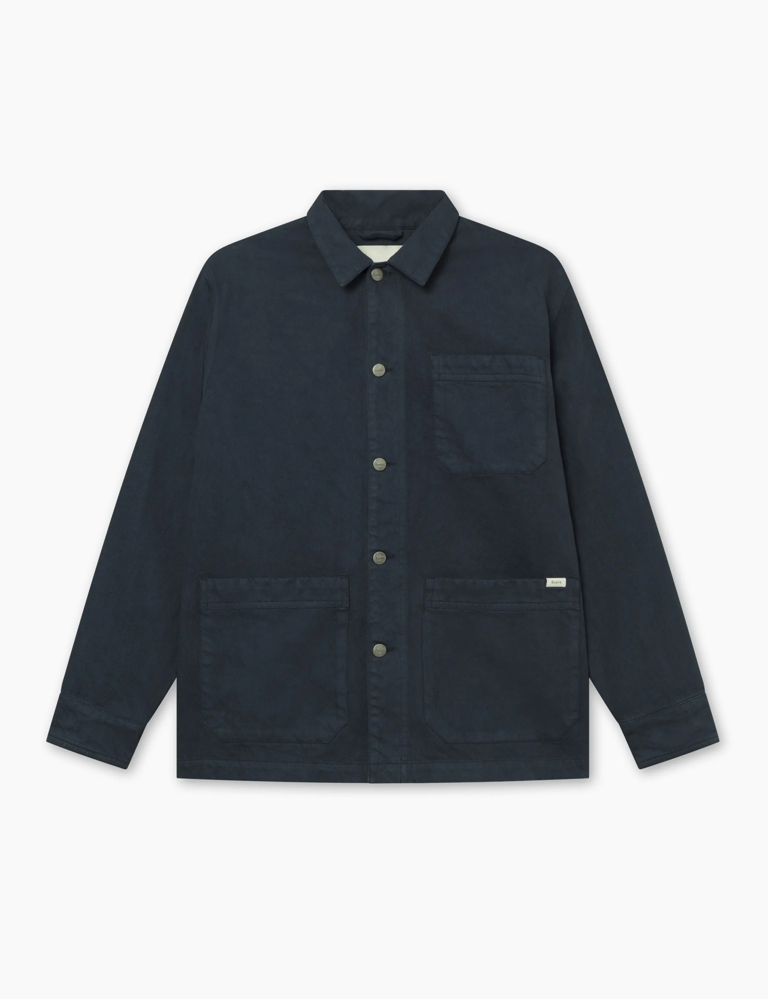 ROWAN OVERSHIRT - NAVY sold by Foret