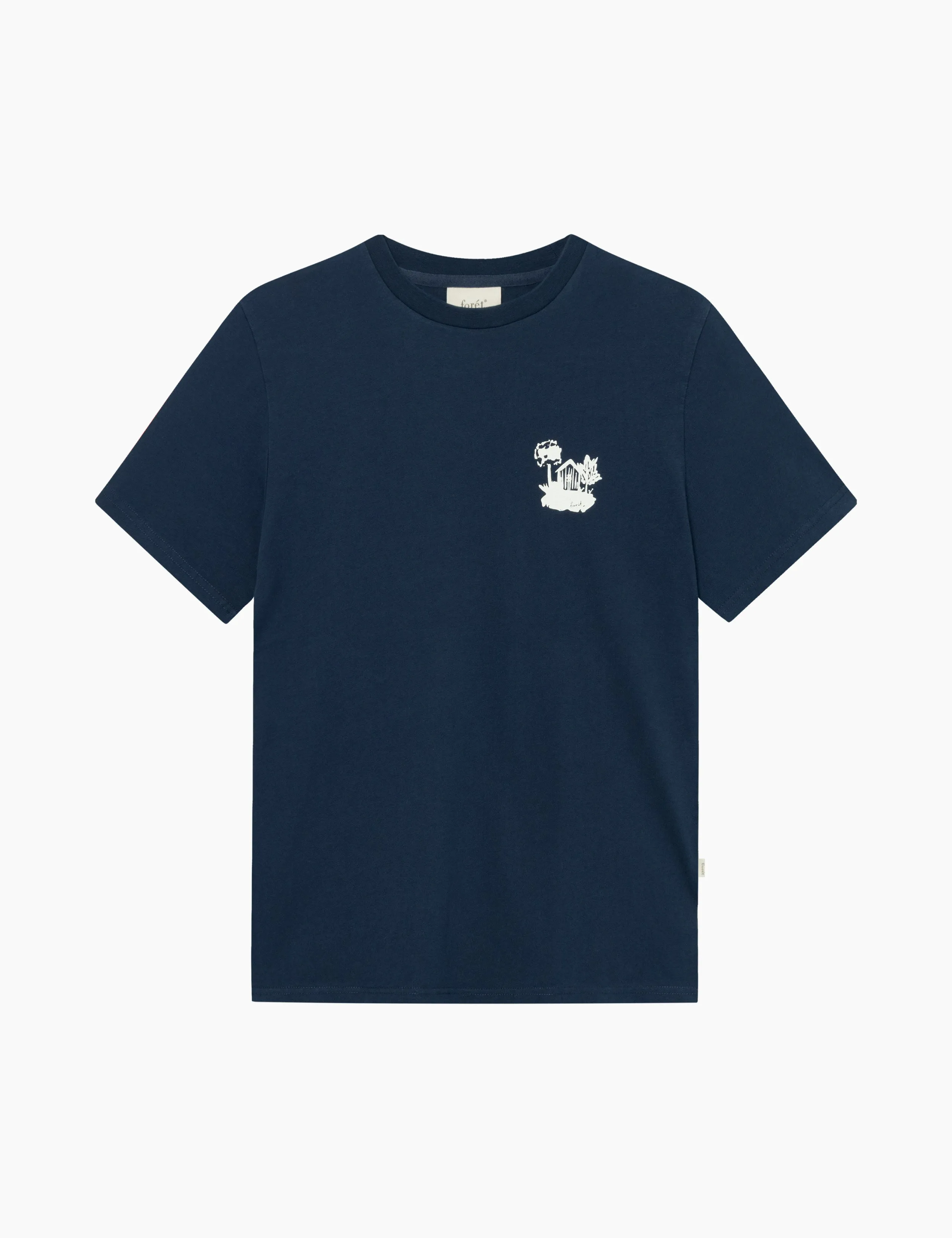 HOUSE T-SHIRT - NAVY sold by Foret