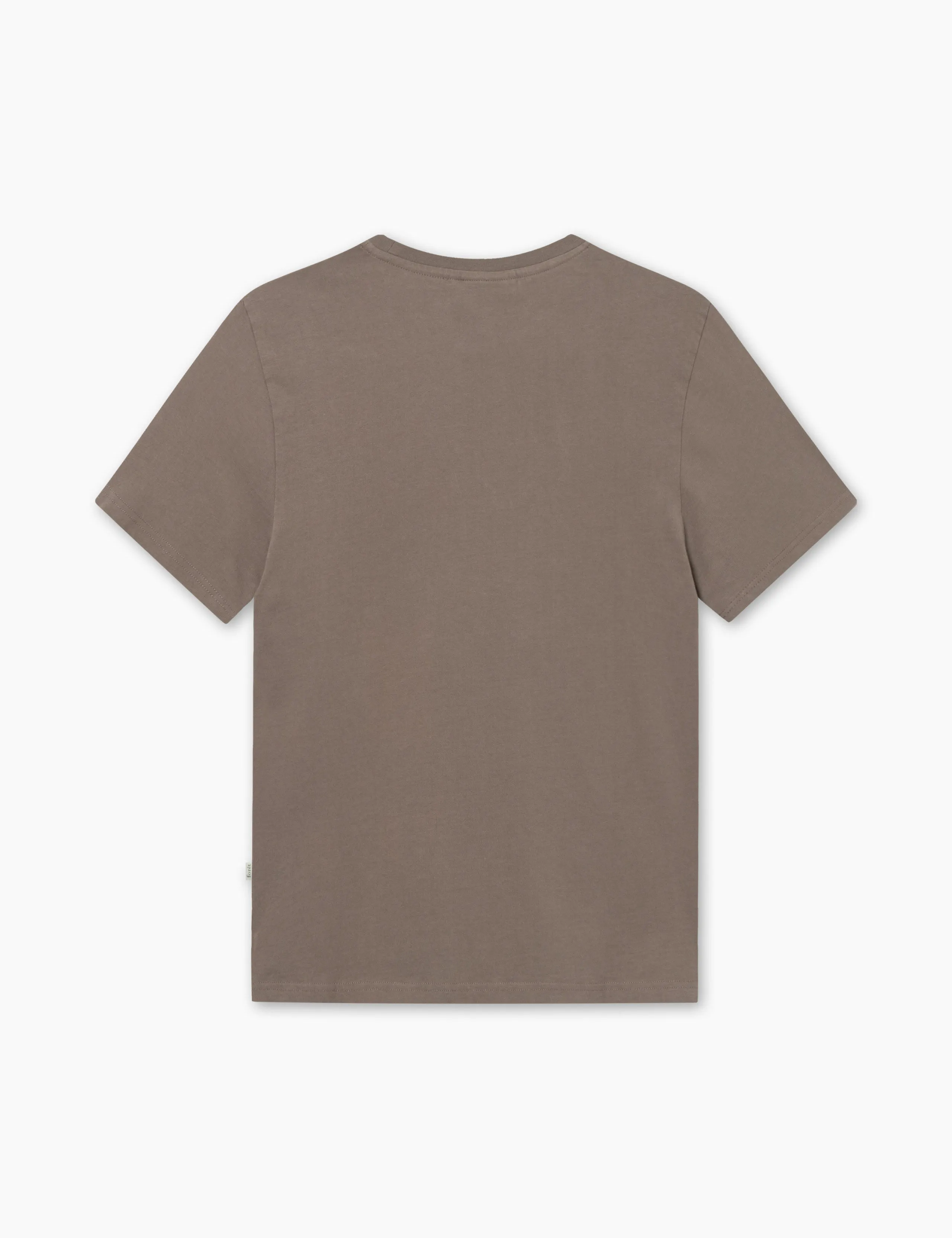 HIDEAWAY T-SHIRT - COLD BROWN/CLOUD sold by Foret product image thumbnail 5