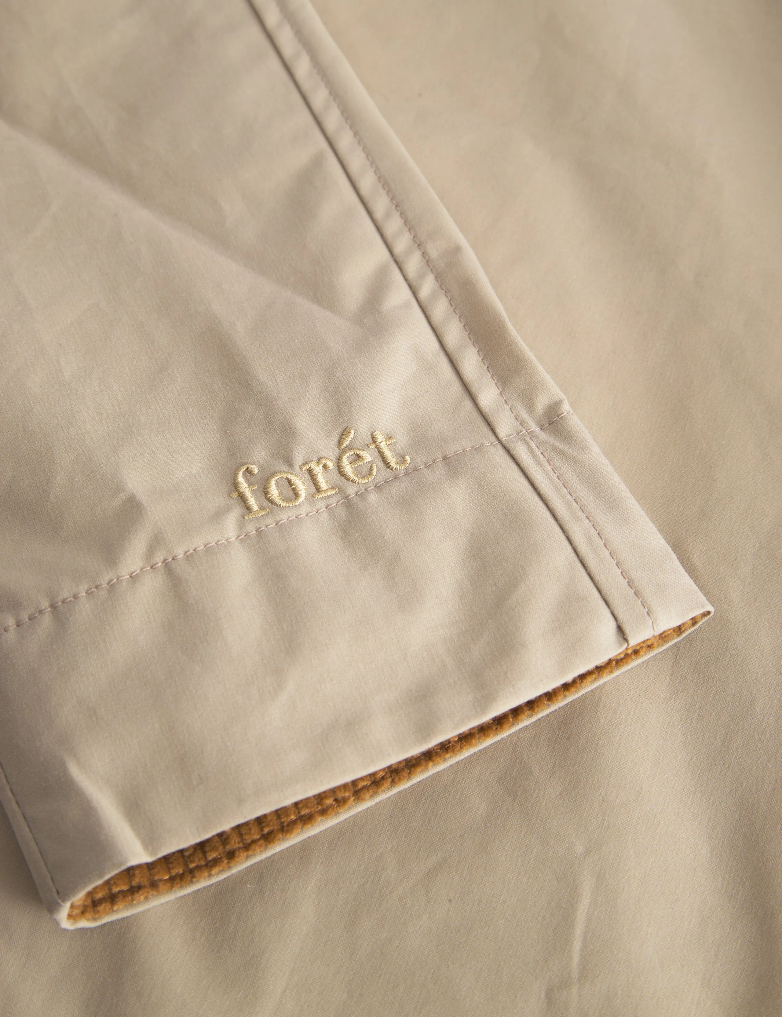 ROW OILSKIN JACKET - KHAKI sold by Foret product image thumbnail 5