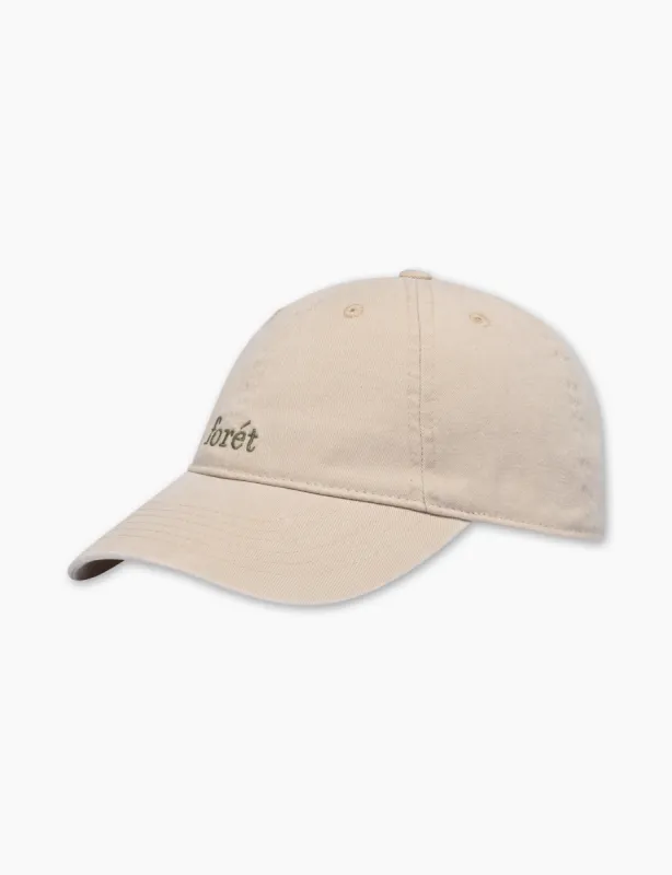 HAWK WASHED CAP - CLOUD/OLIVE sold by Foret