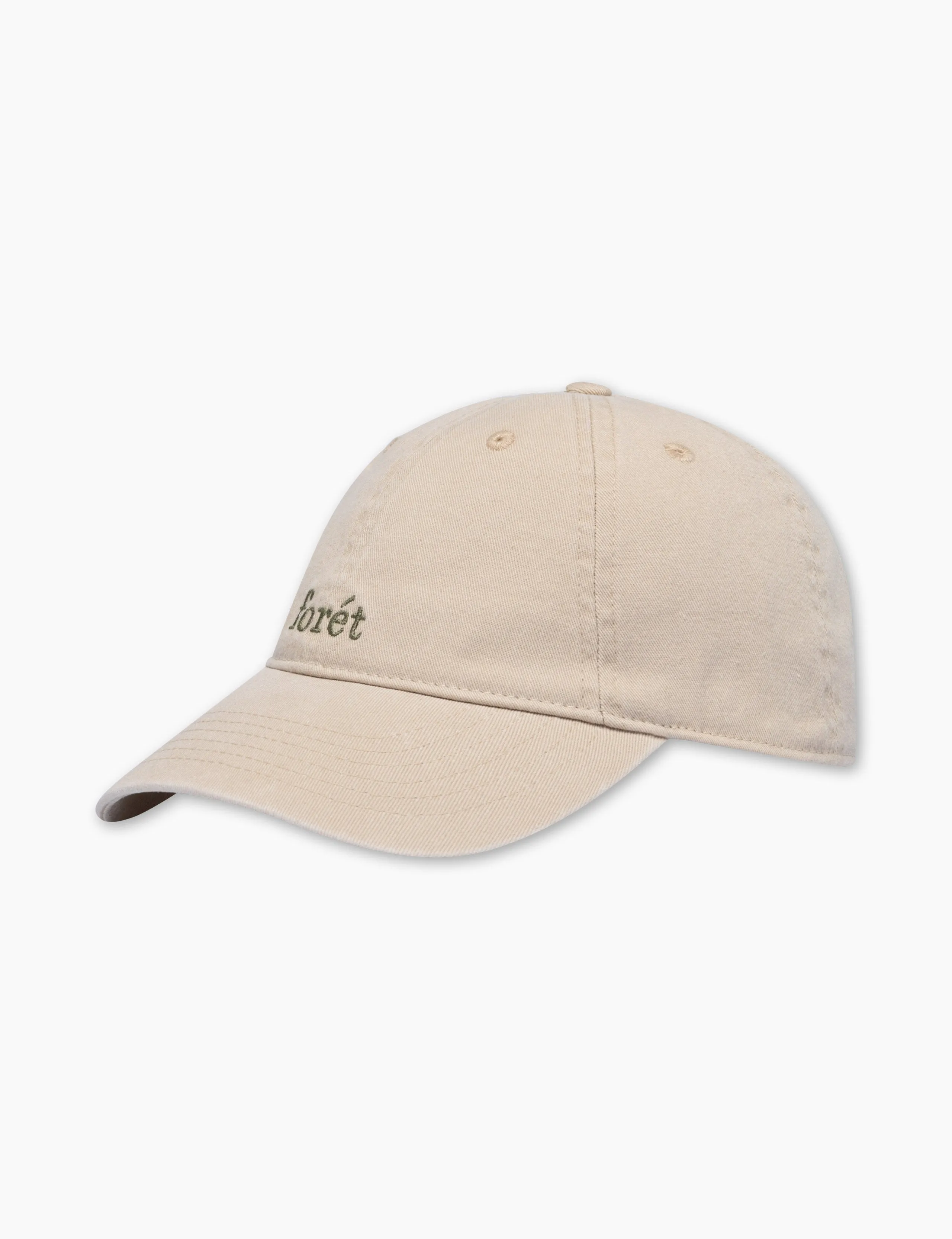 HAWK WASHED CAP - CLOUD/OLIVE sold by Foret