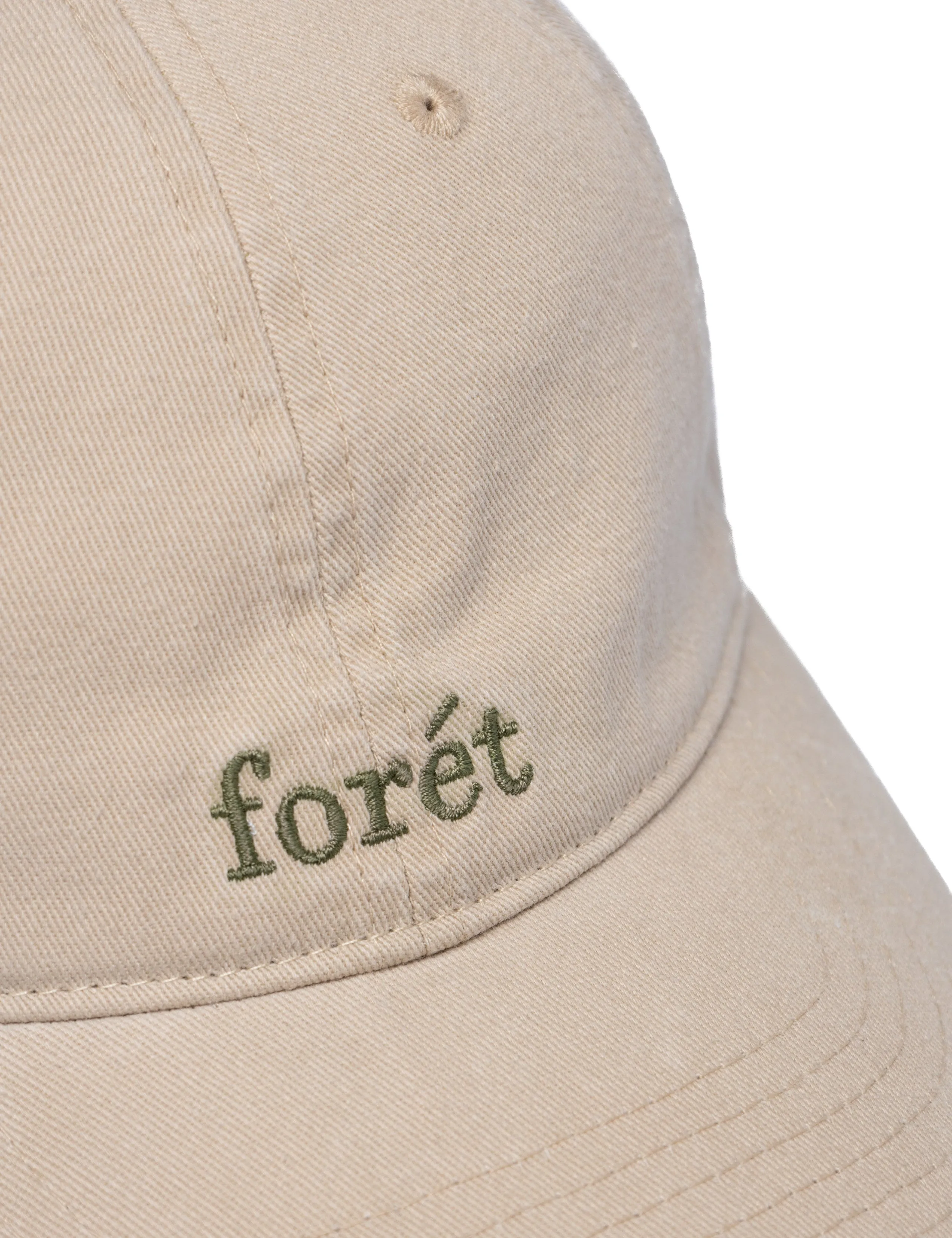 HAWK WASHED CAP - CLOUD/OLIVE sold by Foret product image thumbnail 3
