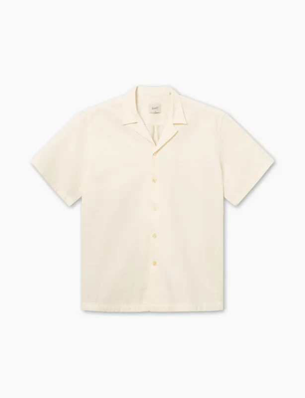 PEER SS SHIRT - CLOUD sold by Foret