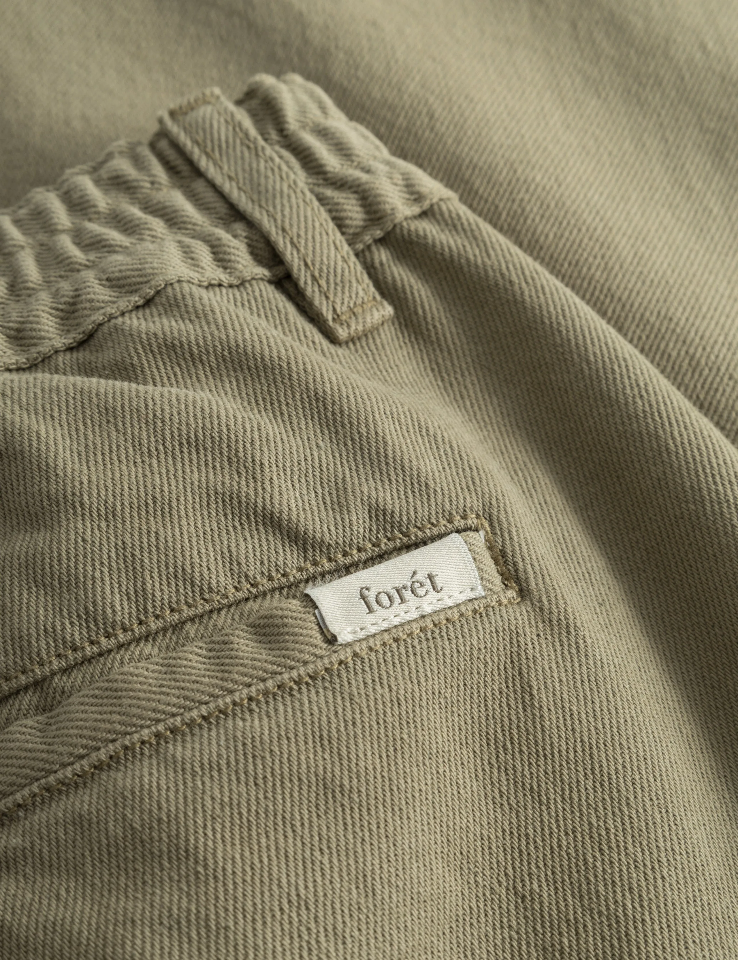 CLAY PANTS - DUSTY OLIVE sold by Foret product image thumbnail 5