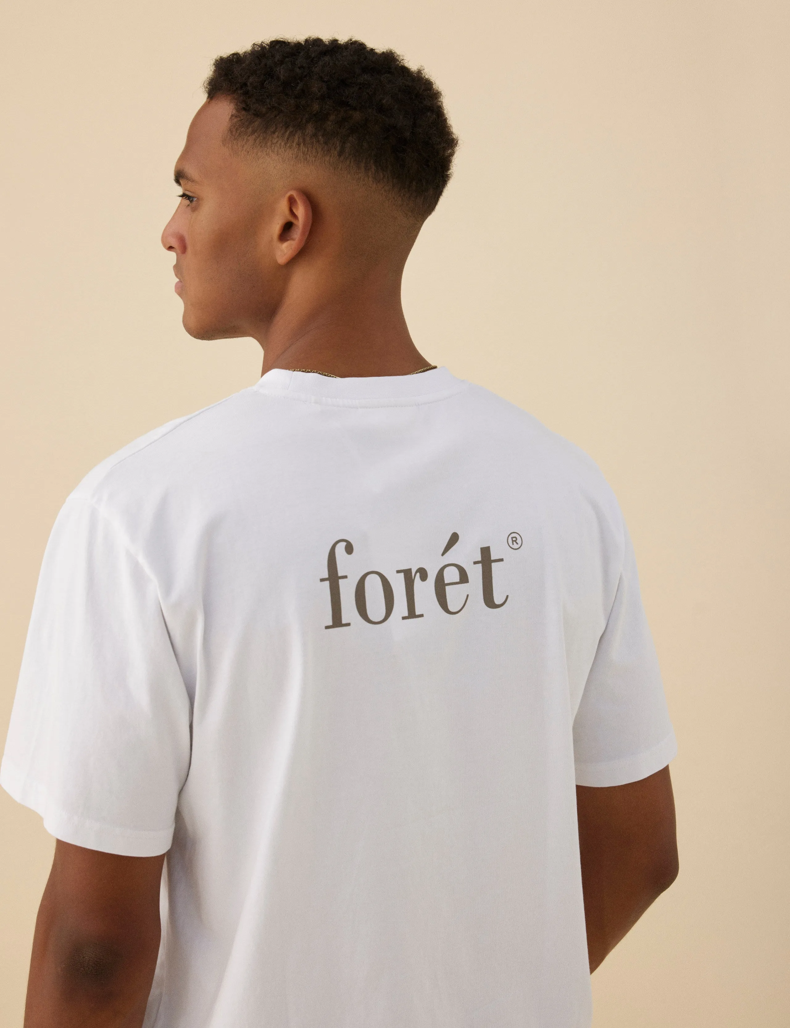 STILL T-SHIRT - WHITE sold by Foret product image thumbnail 2