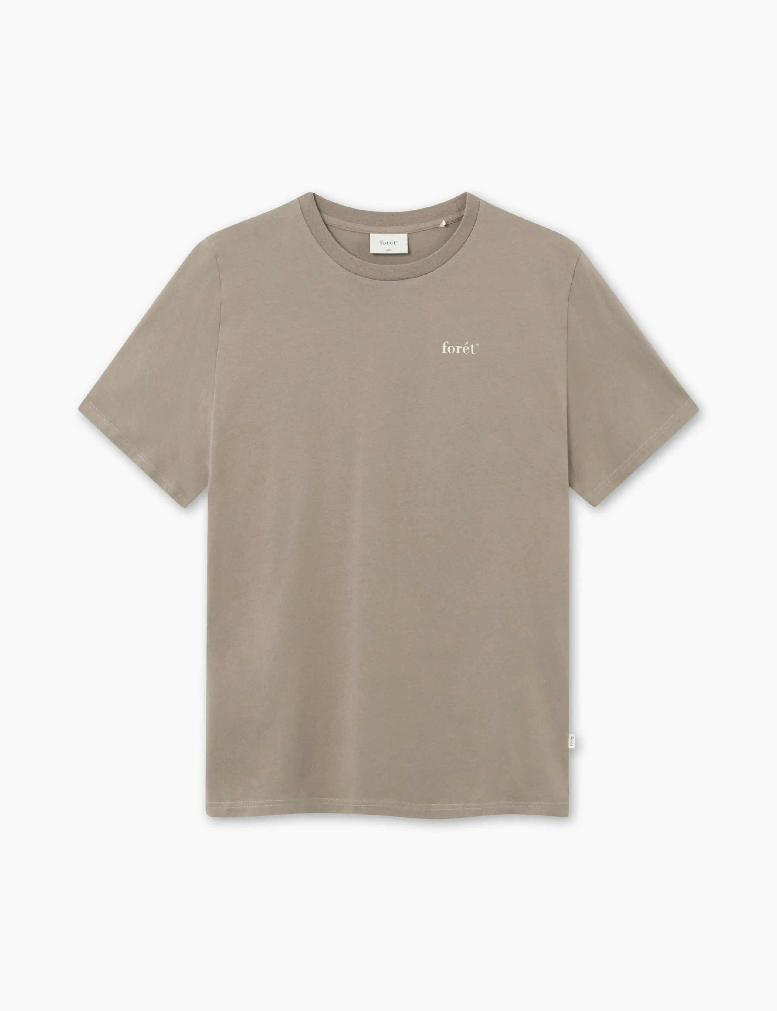 STILL T-SHIRT - TAUPE sold by Foret