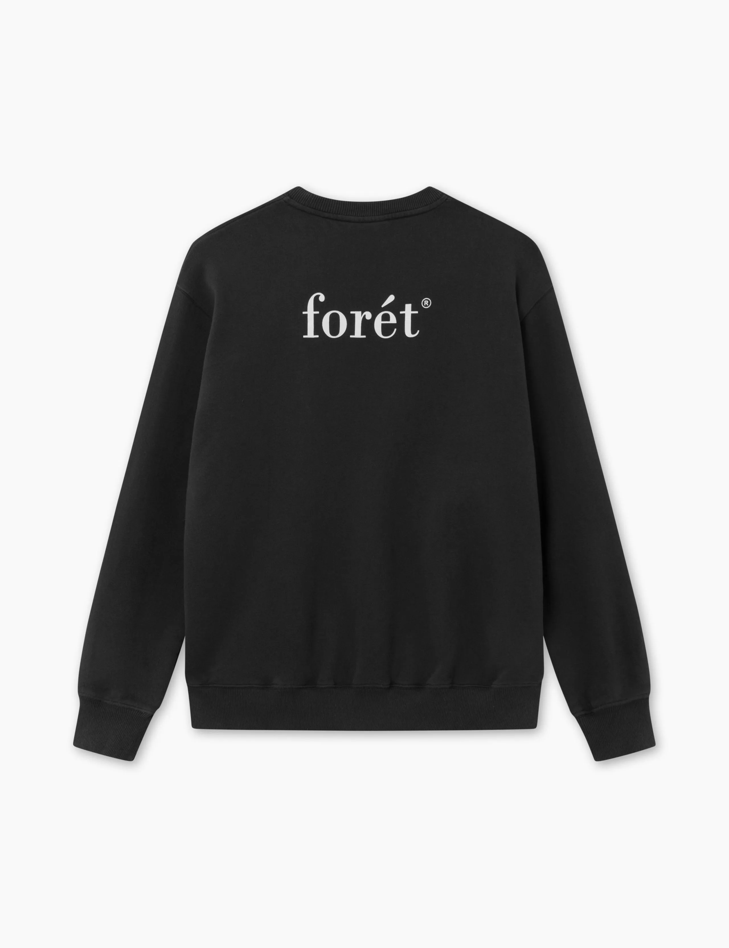 STILL SWEATSHIRT - WASHED BLACK sold by Foret product image thumbnail 4