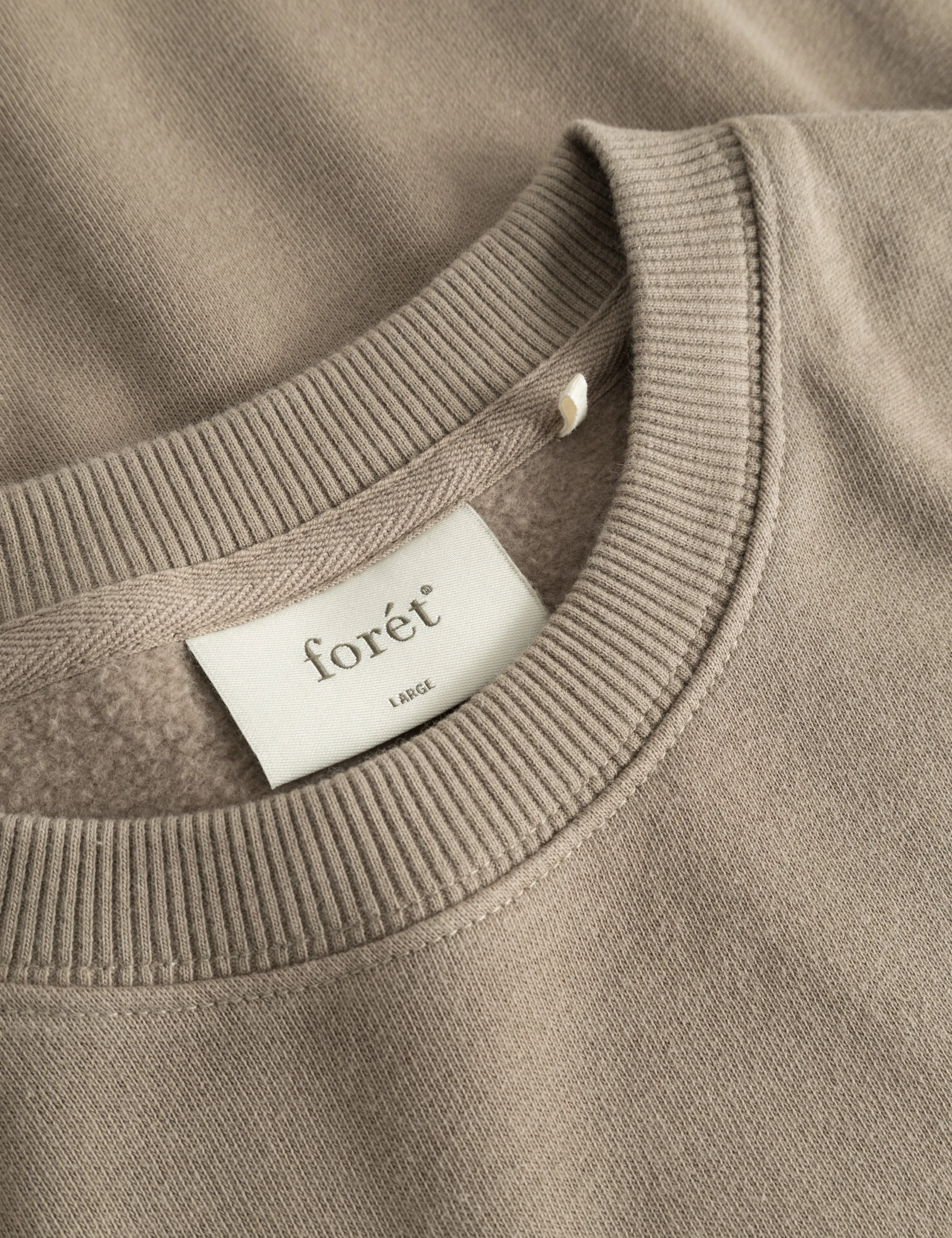 STILL SWEATSHIRT - TAUPE sold by Foret product image thumbnail 4
