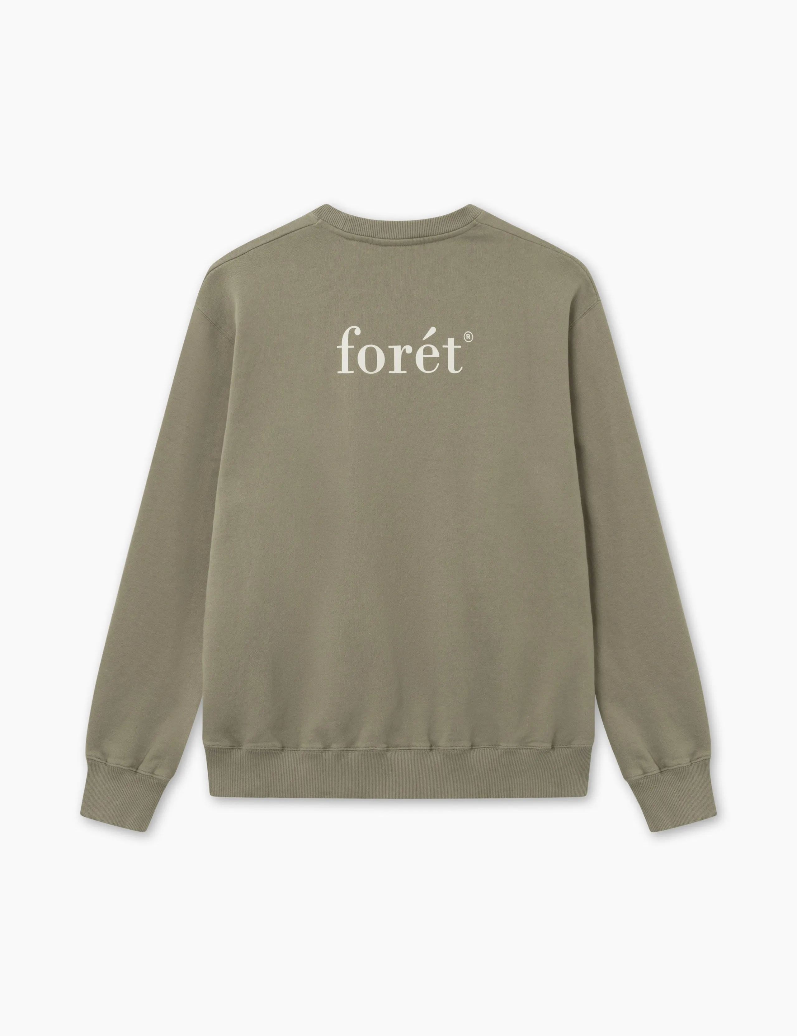 STILL SWEATSHIRT - DUSTY OLIVE sold by Foret product image thumbnail 2