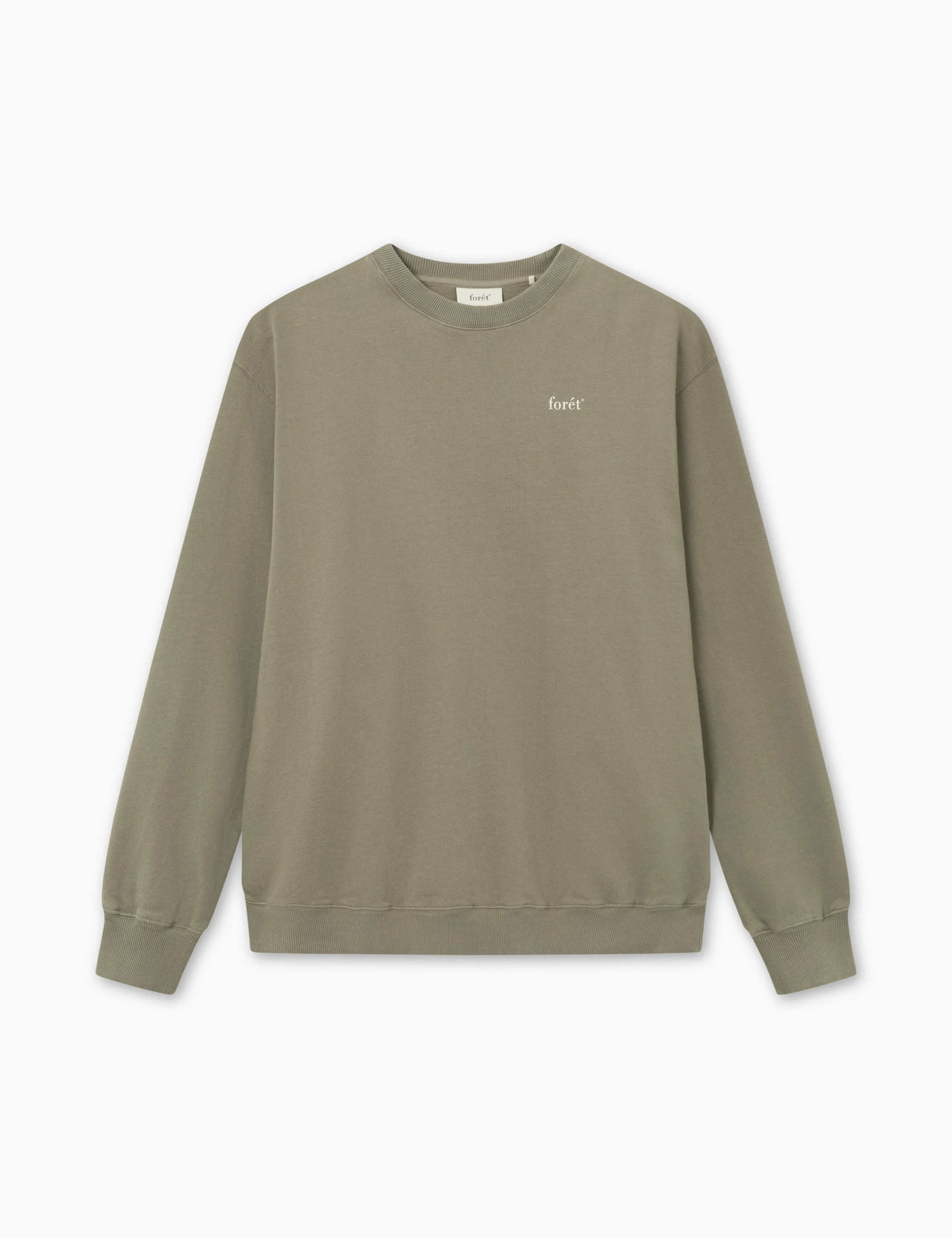 STILL SWEATSHIRT - DUSTY OLIVE sold by Foret