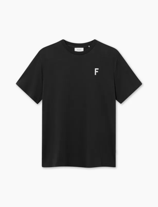 PONDER T-SHIRT - WASHED BLACK sold by Foret
