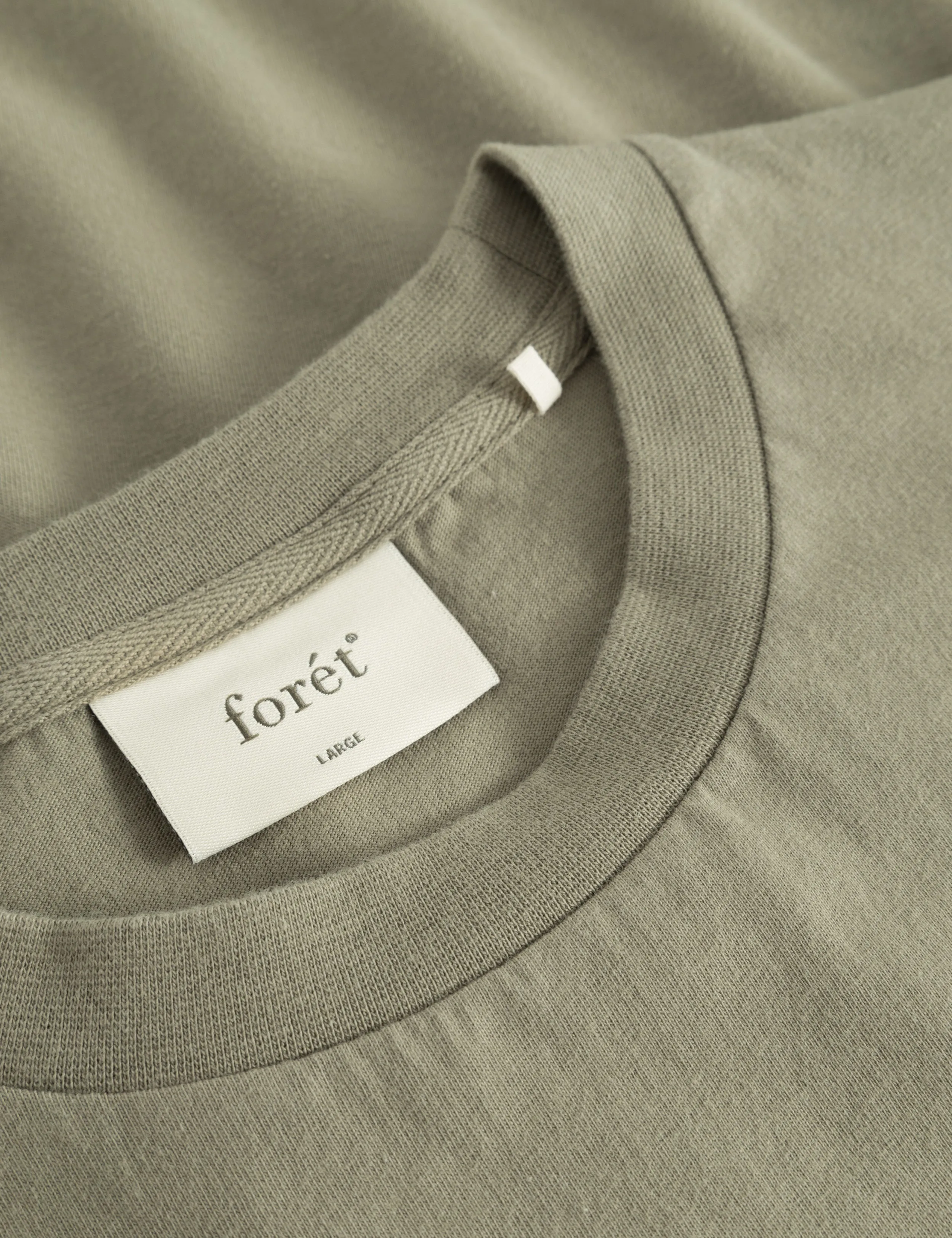 PONDER T-SHIRT - DUSTY OLIVE sold by Foret product image thumbnail 5
