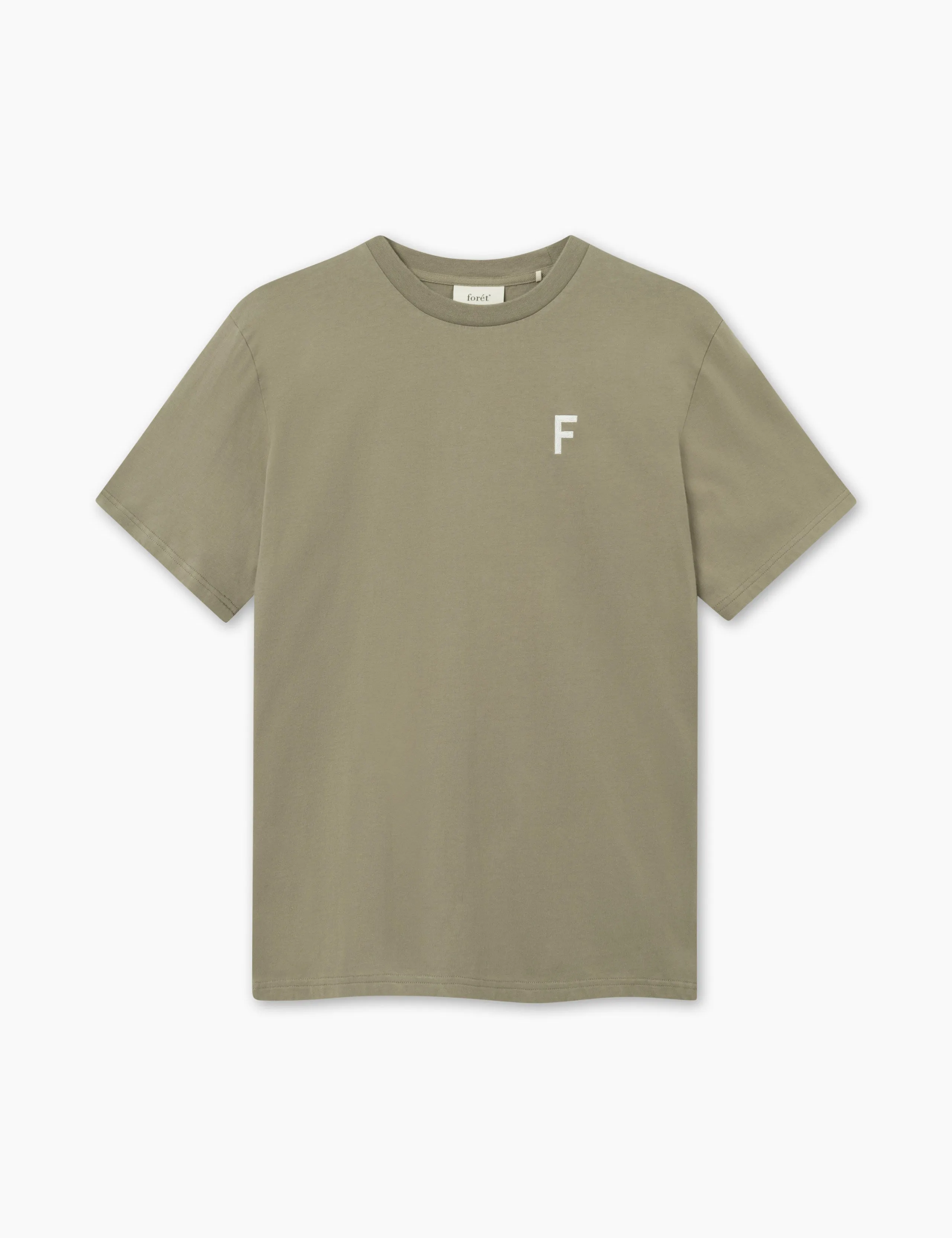 PONDER T-SHIRT - DUSTY OLIVE sold by Foret