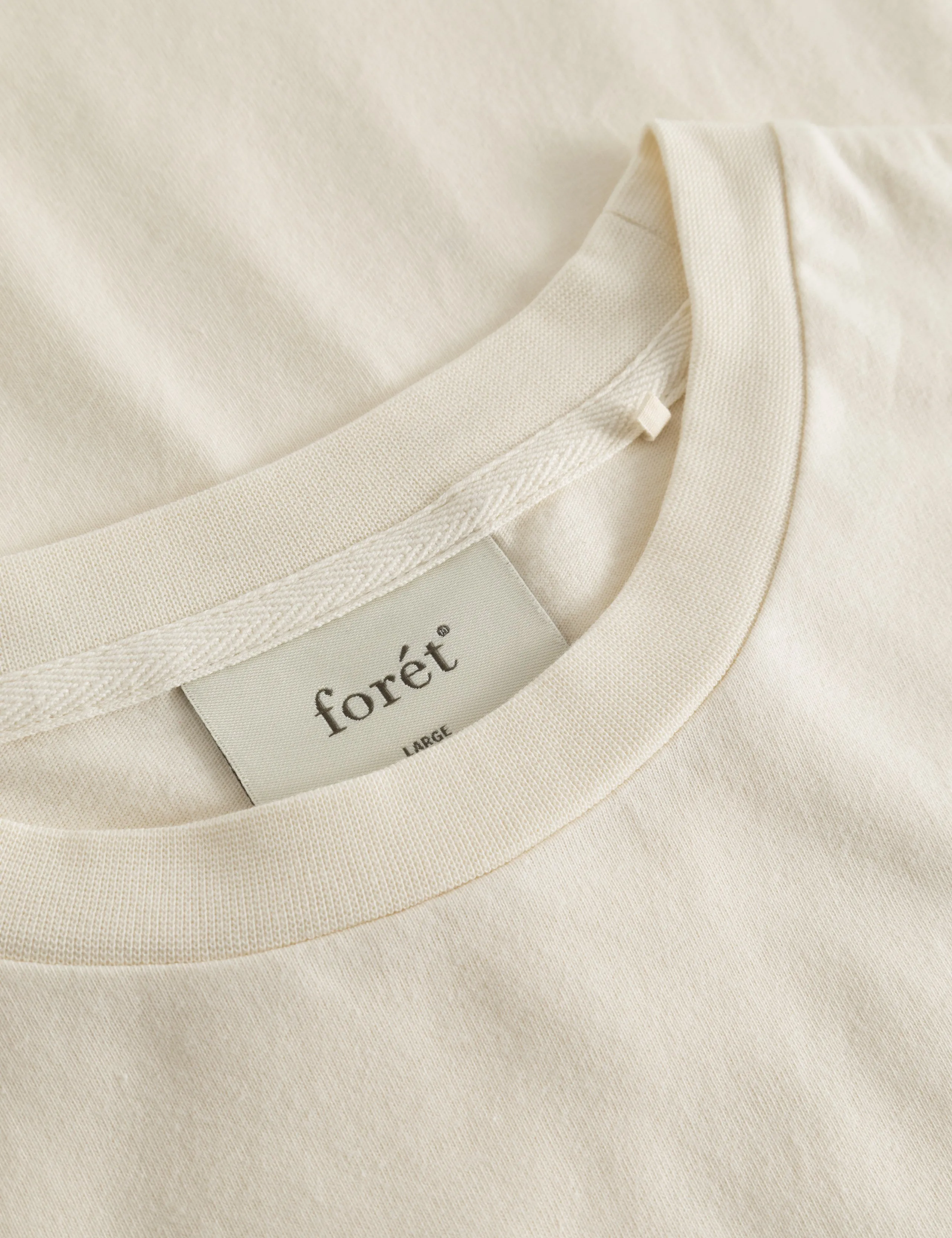PONDER T-SHIRT - CLOUD sold by Foret product image thumbnail 5