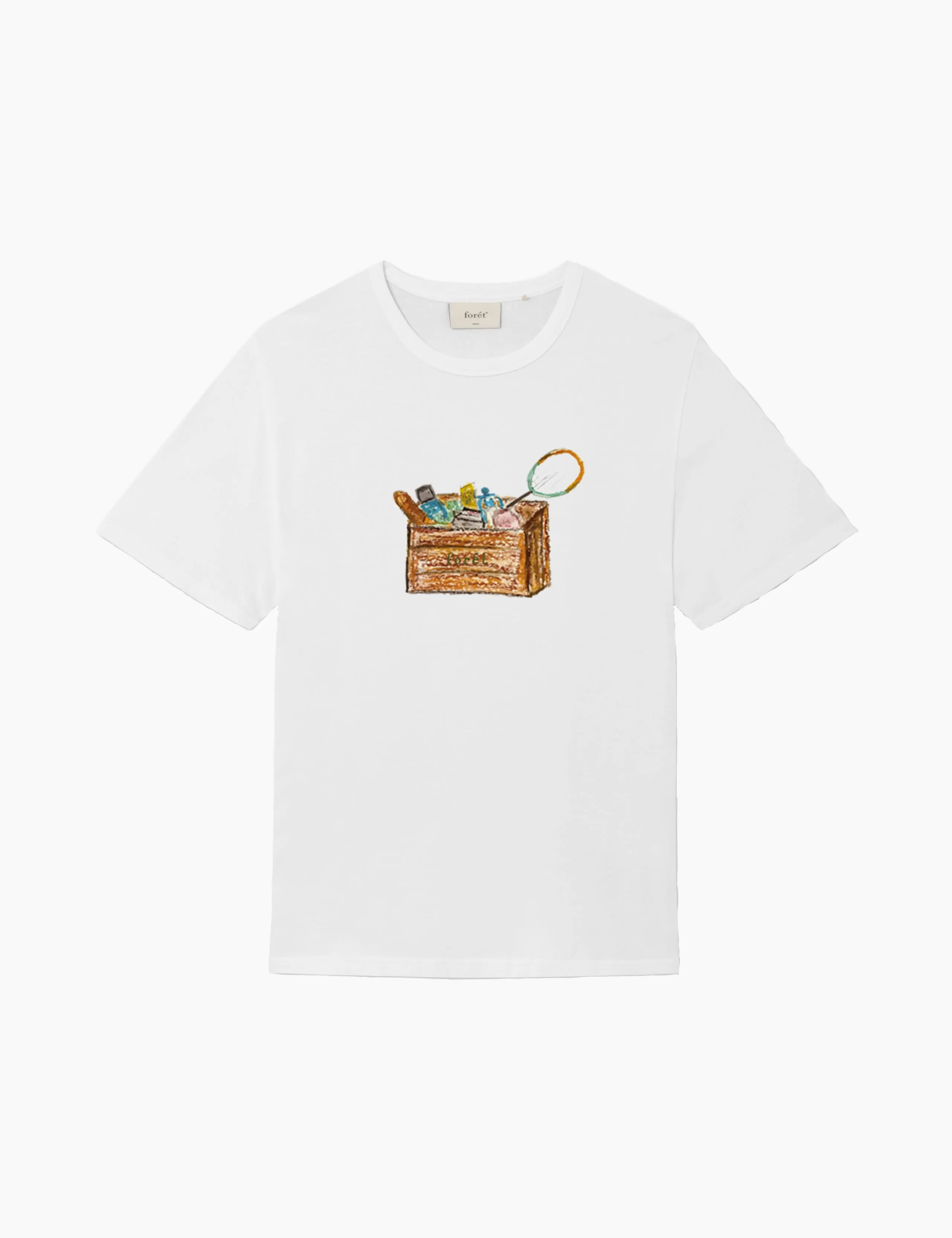 SKETCH T-SHIRT - WHITE sold by Foret