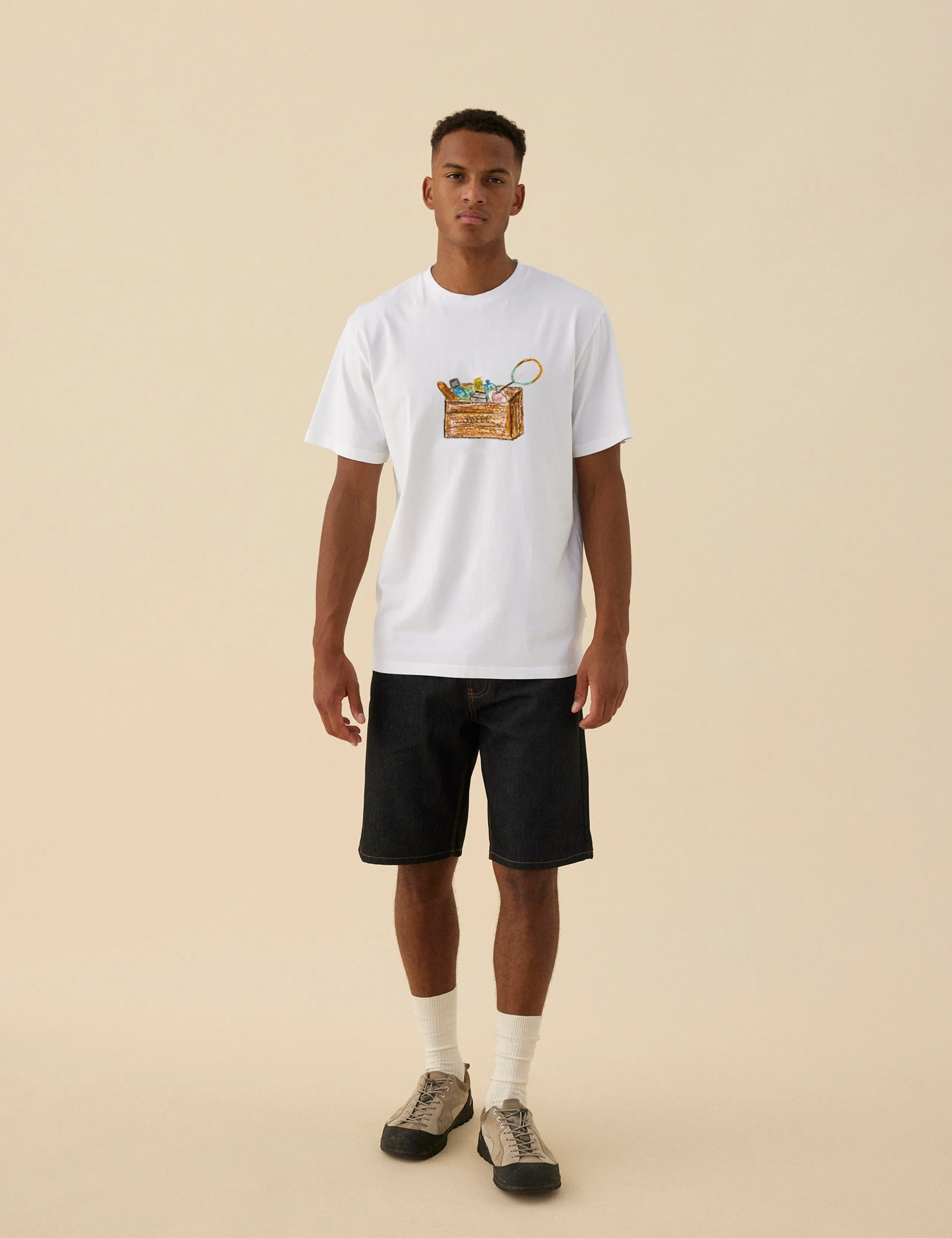 SKETCH T-SHIRT - WHITE sold by Foret product image thumbnail 2