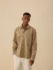 FABLE CHECK SHIRT - KHAKI CHECK sold by Foret
