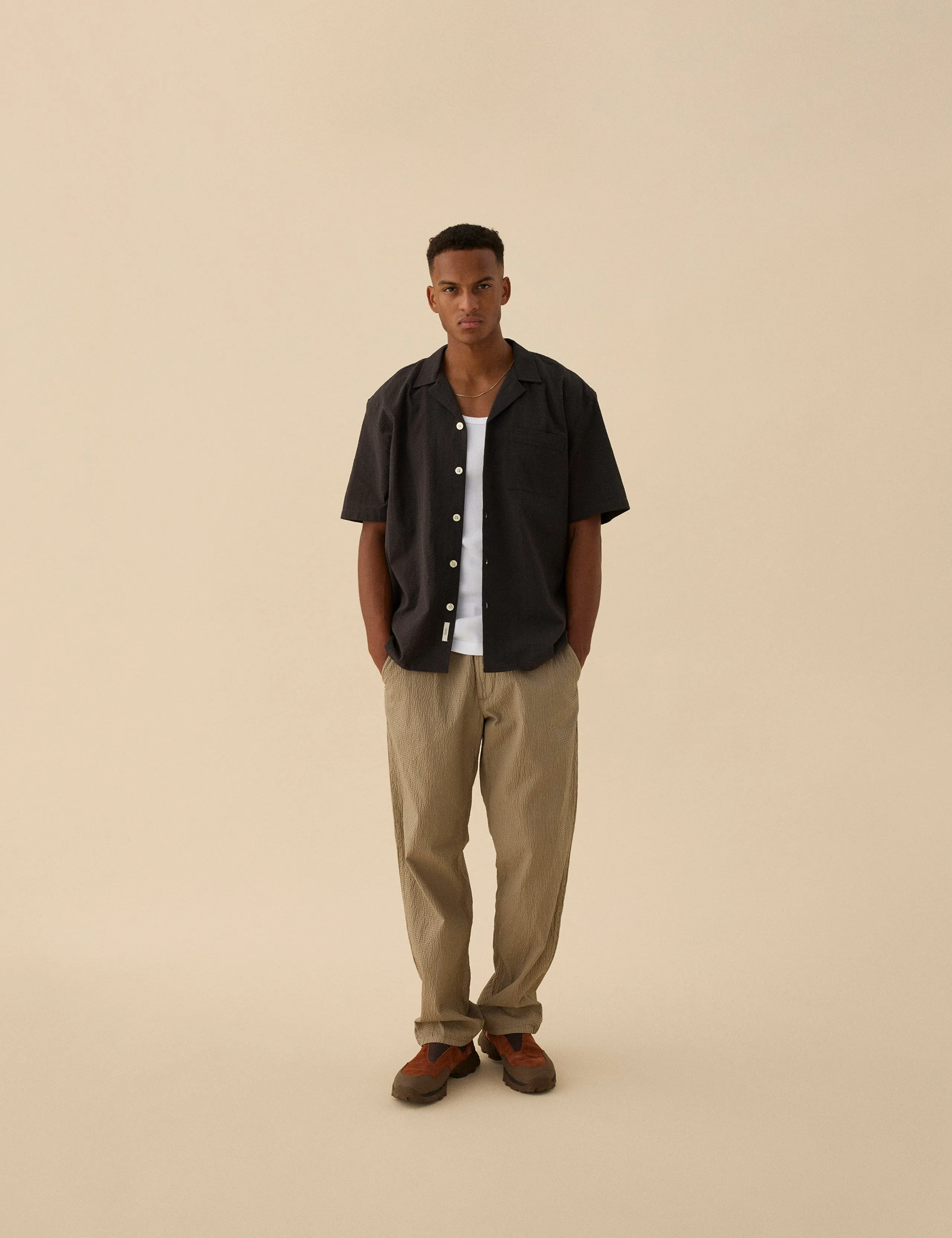 HUSH SS SHIRT - WASHED BLACK sold by Foret product image thumbnail 2